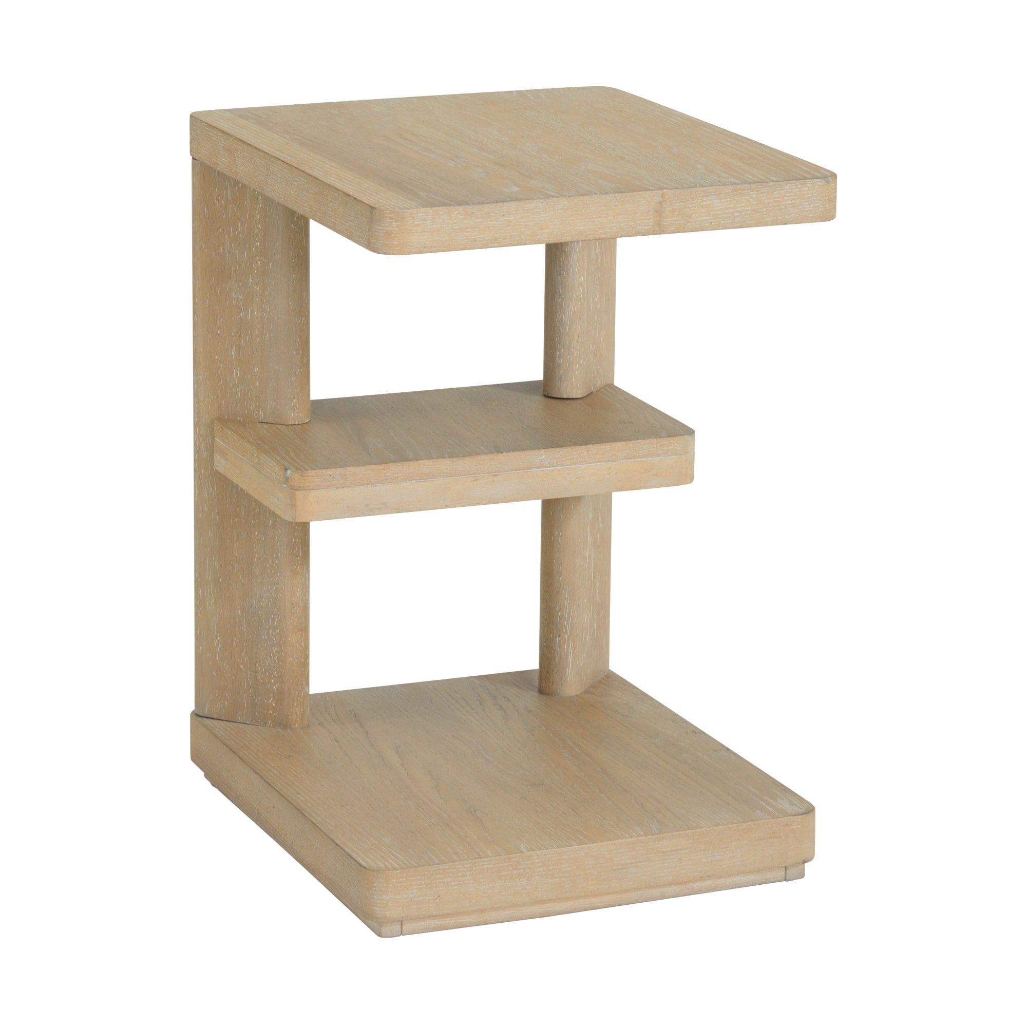Chairside Table - Tan