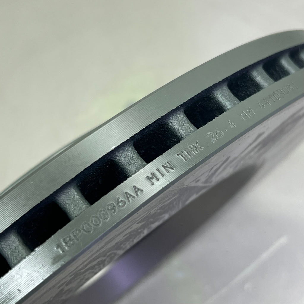 BPROAUTO  Painted Brake Rotor Front For 2018-2024 Jeep Models 1BP00096AA