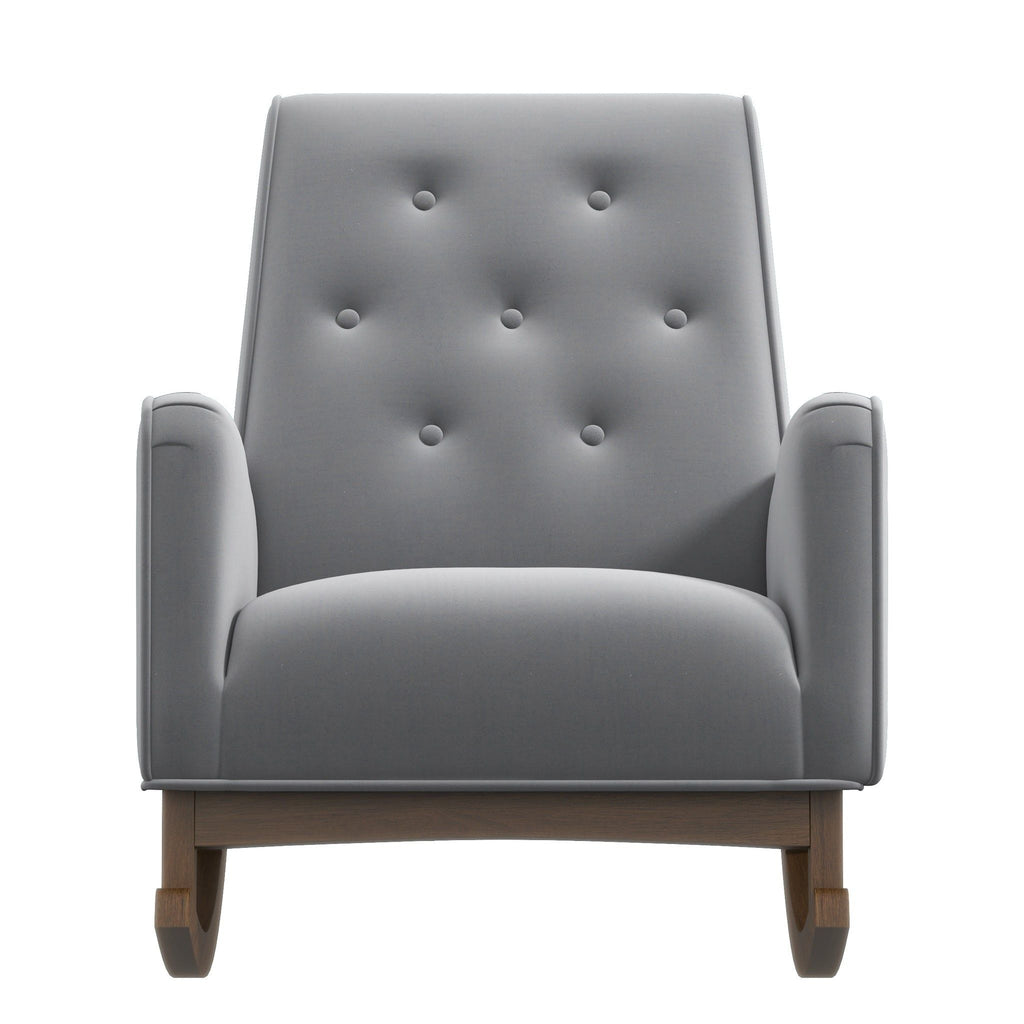 Demetrius - Solid Wood Rocking Chair