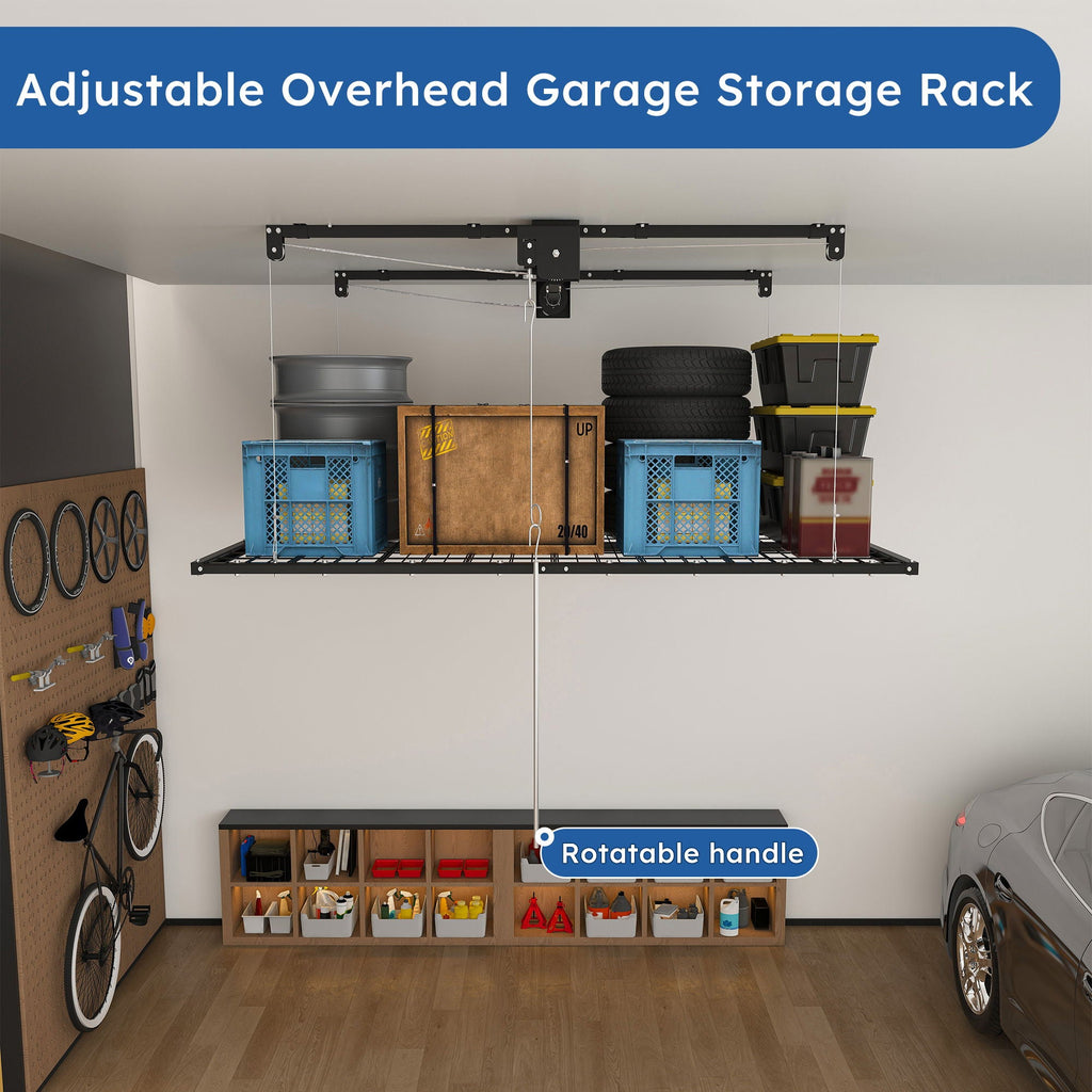 Overhead Garage Storage Rack