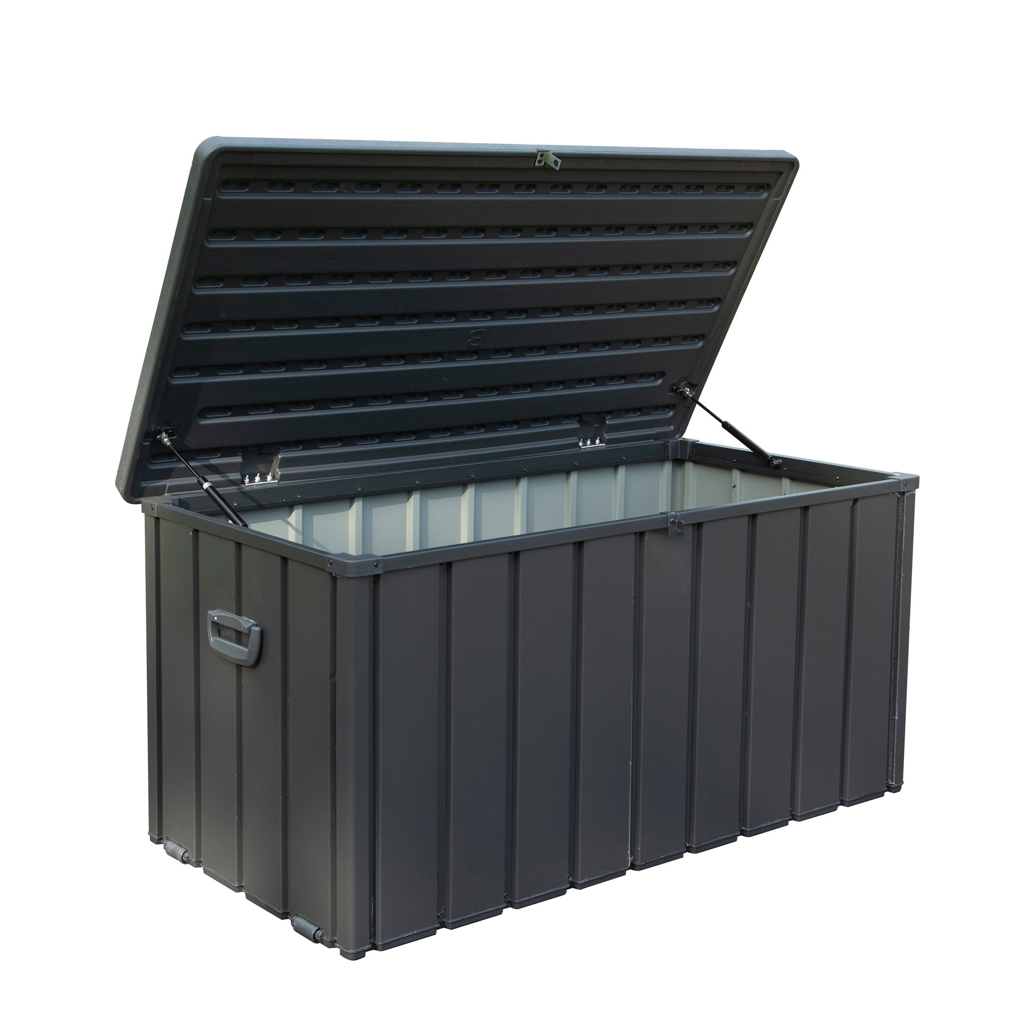 120 Gallon Outdoor Storage Deck Box Waterproof, Large Patio Storage Bin