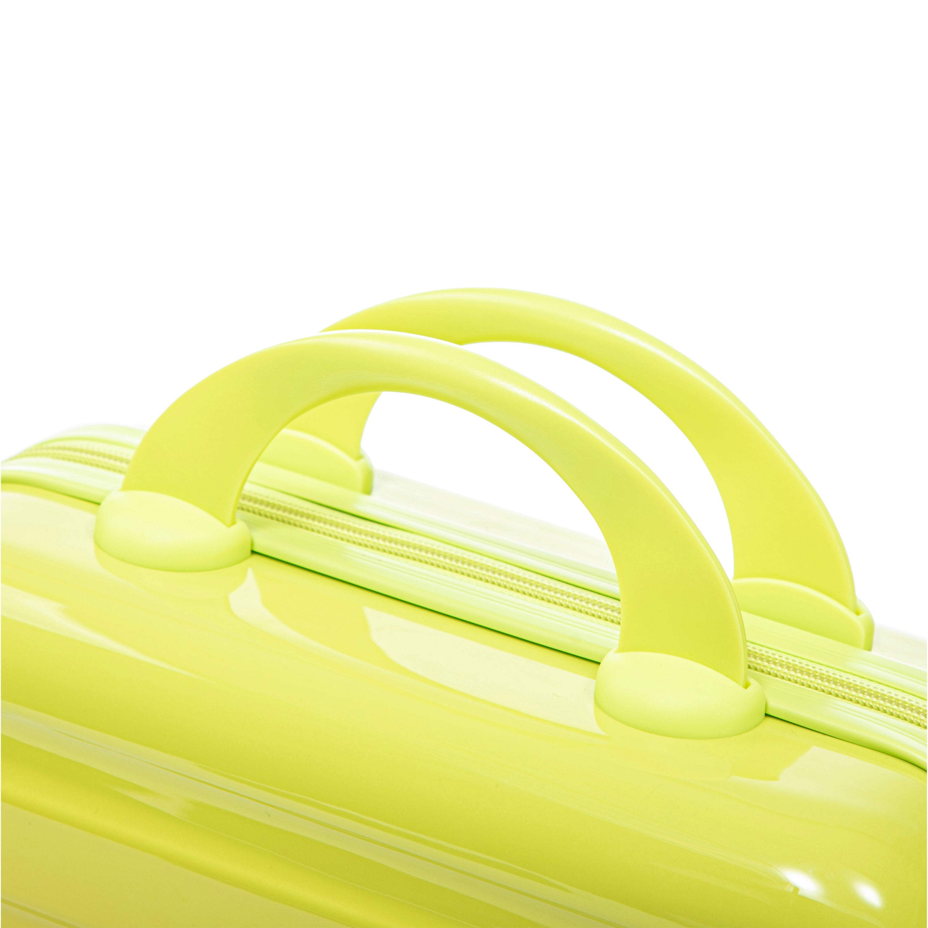 14'/20' 2-Piece PC Spinner Wheel Luggage Set with Gradient Color and Lock