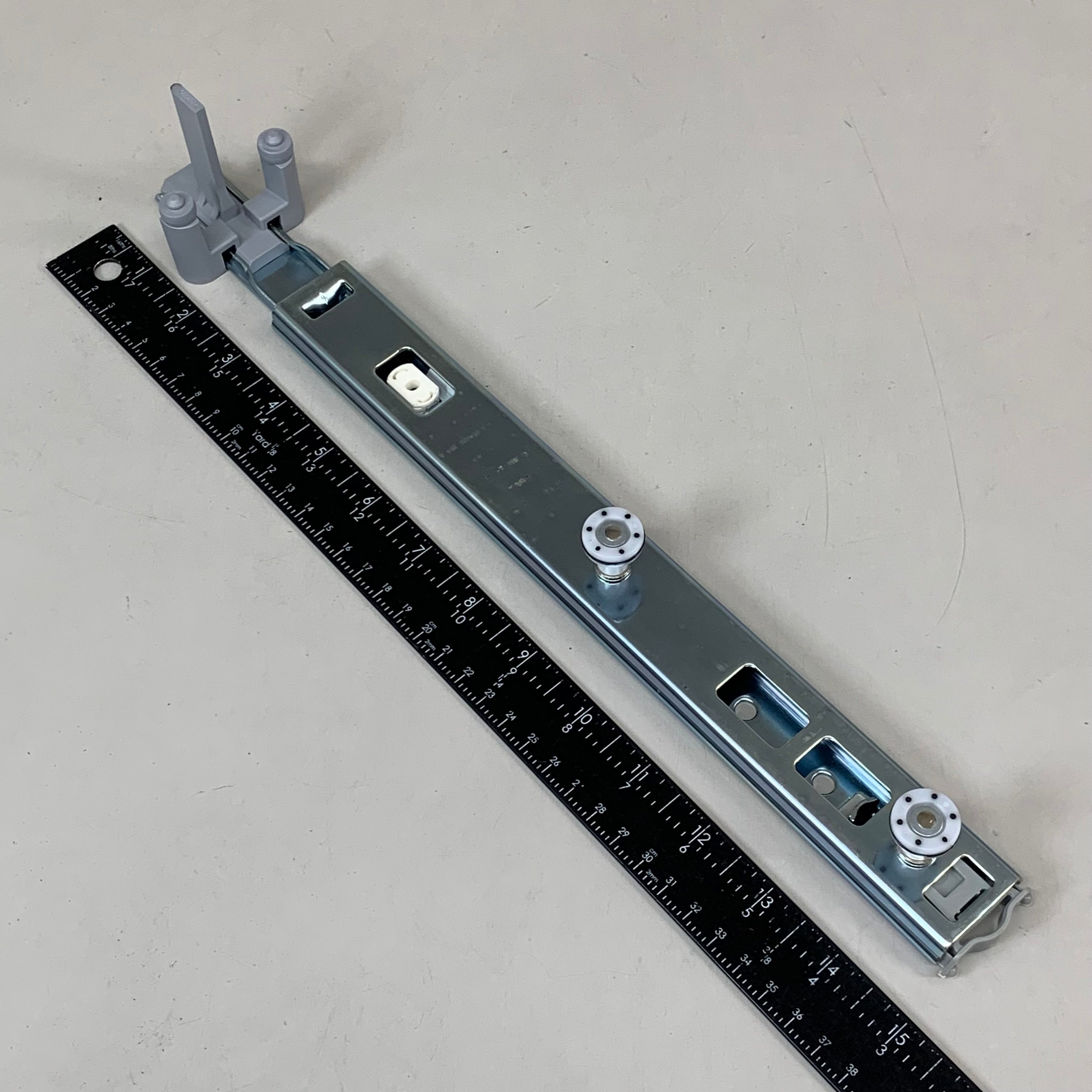 KESSEBOHMER  Door Guides For Extension 90 Degree Titanium Soft Stop 0942359006