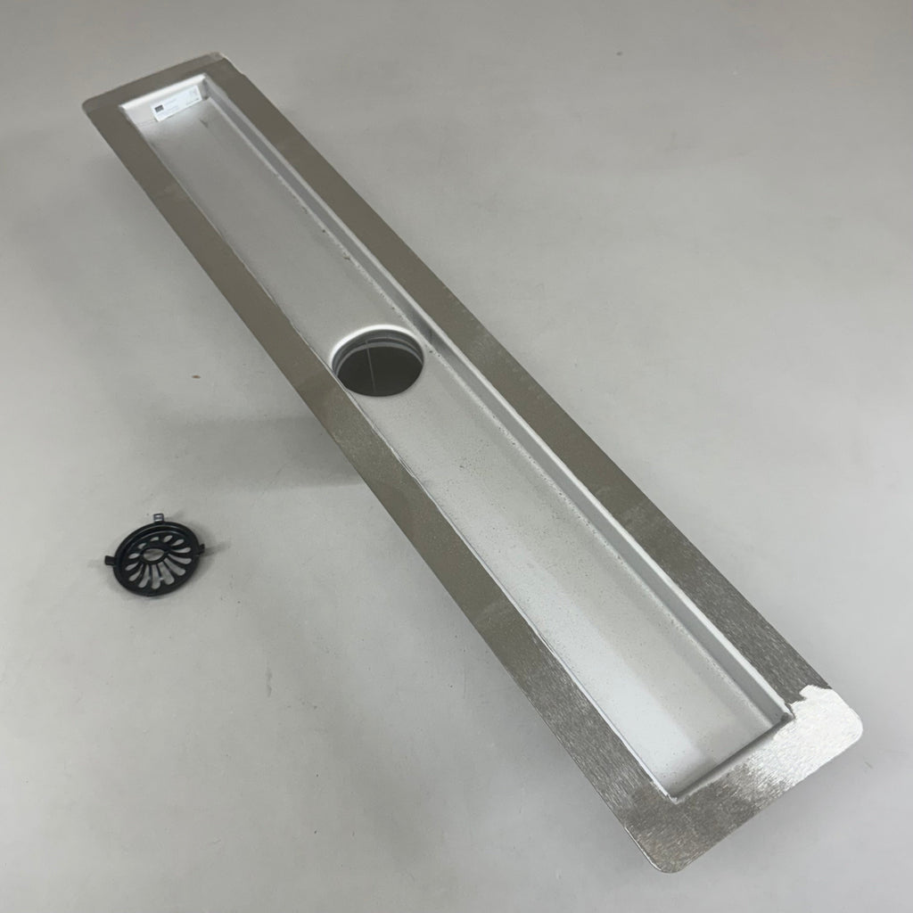 LATICRETE Stainless Steel Hydro Ban Linear T Trough Drain 32"