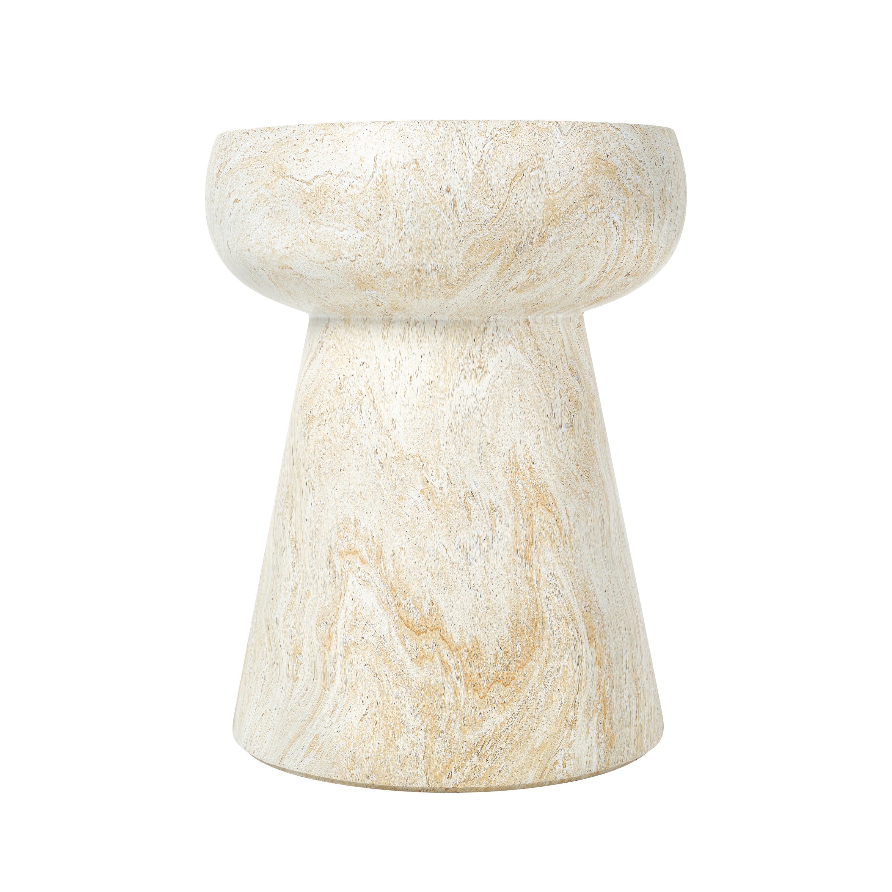 U_Style Mushroom-Shaped Outdoor Concrete Side Table