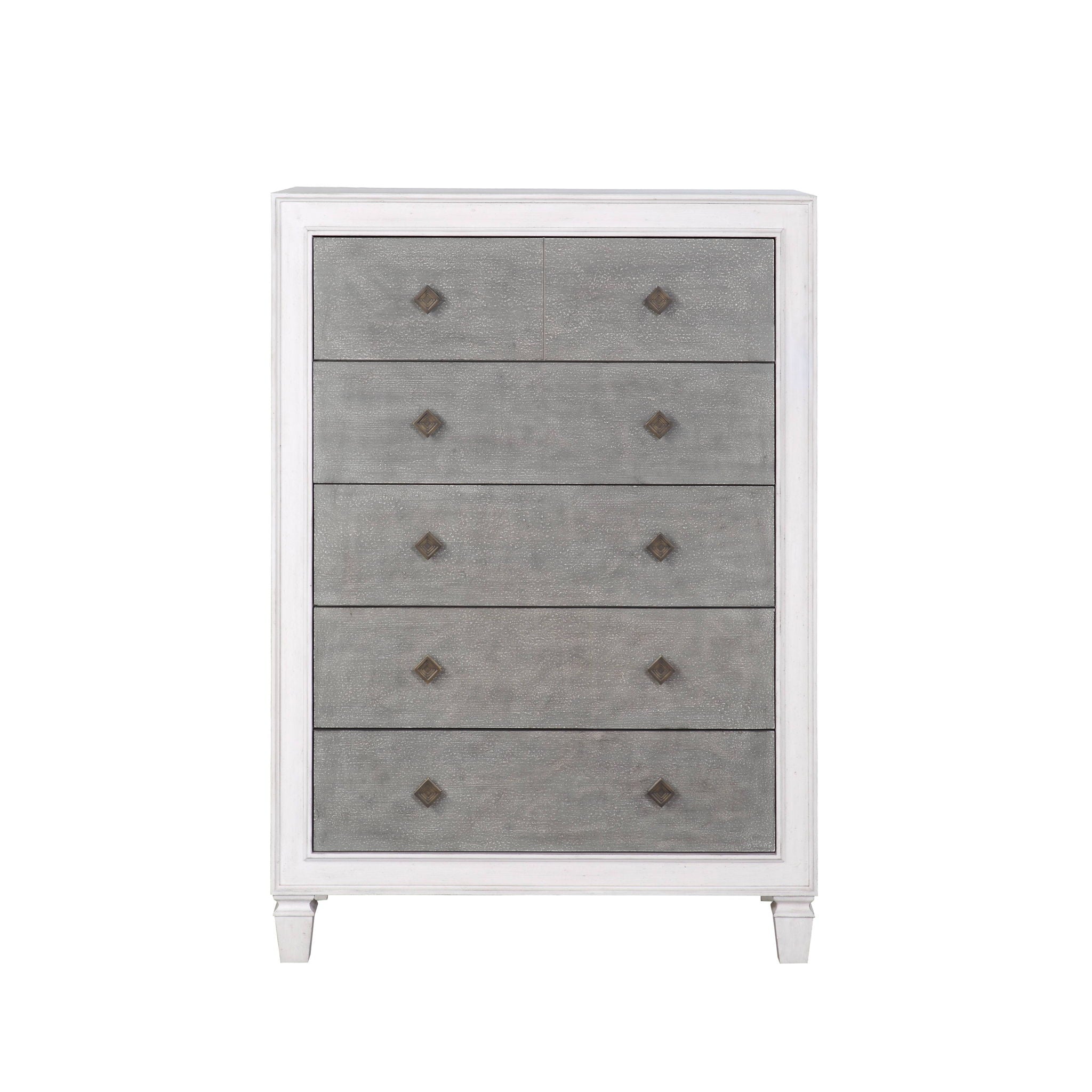 Katia Weathered Chest White