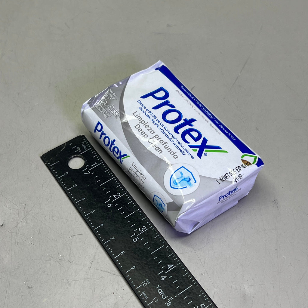 PROTEX (12 PACK) Deep Clean Antibac Natural Bar Soap Kills 99.9% Bac BB 08/26