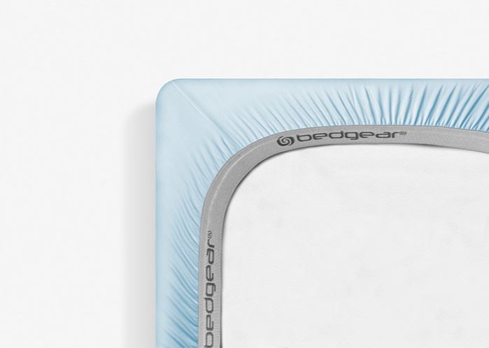 BedGear Dri-Tec Crib Sheet, Baby Blue