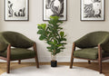 41" Tall Artificial Fiddle Tree Indoor Faux Plant