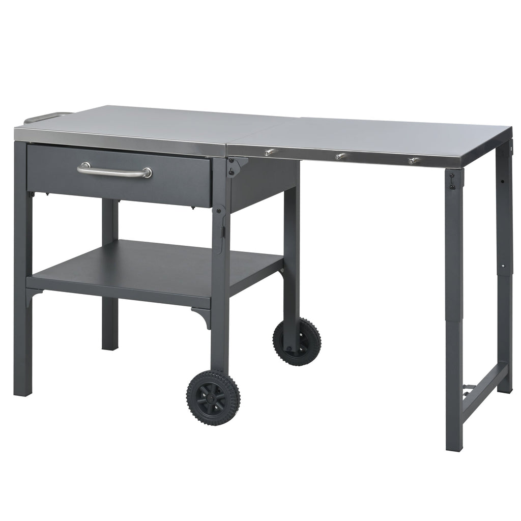 Outdoor Kitchen Cart Foldable Outdoor Prep Station