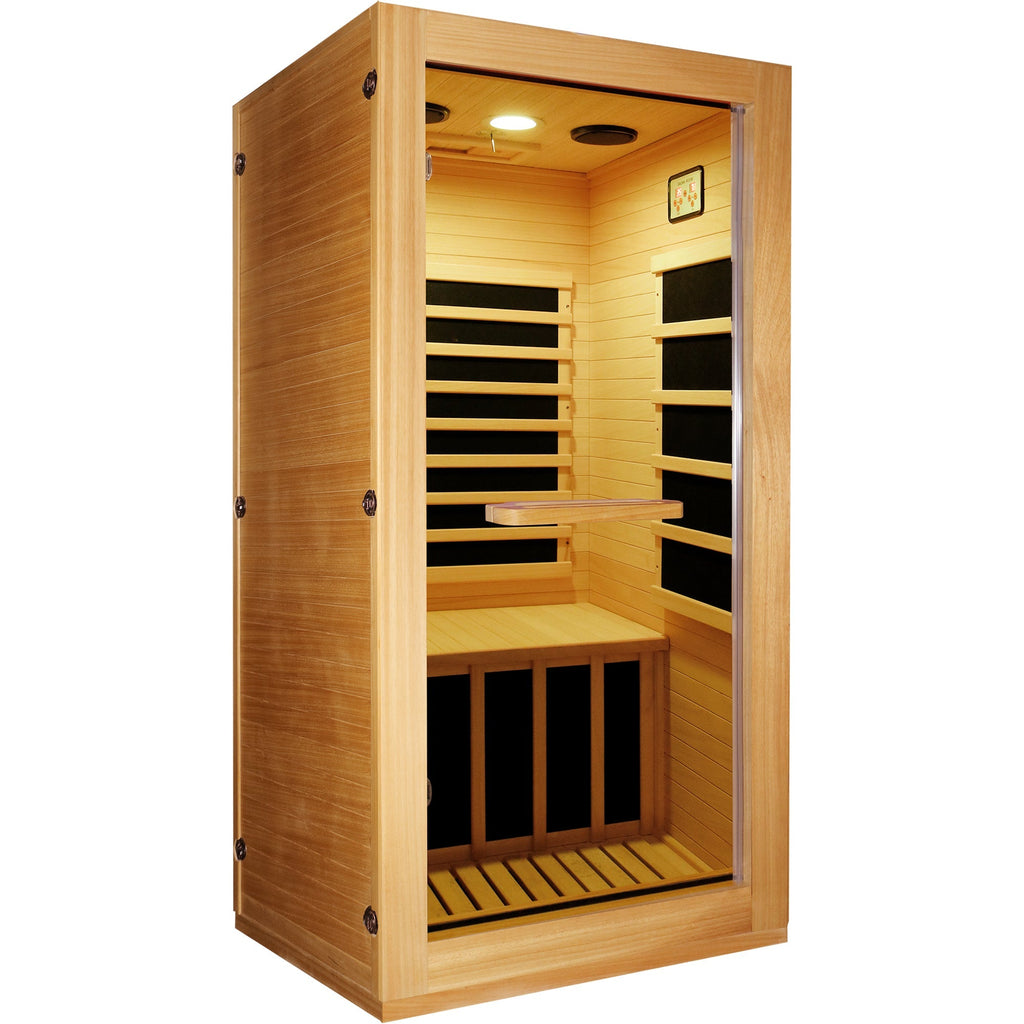 infrared sauna room single room