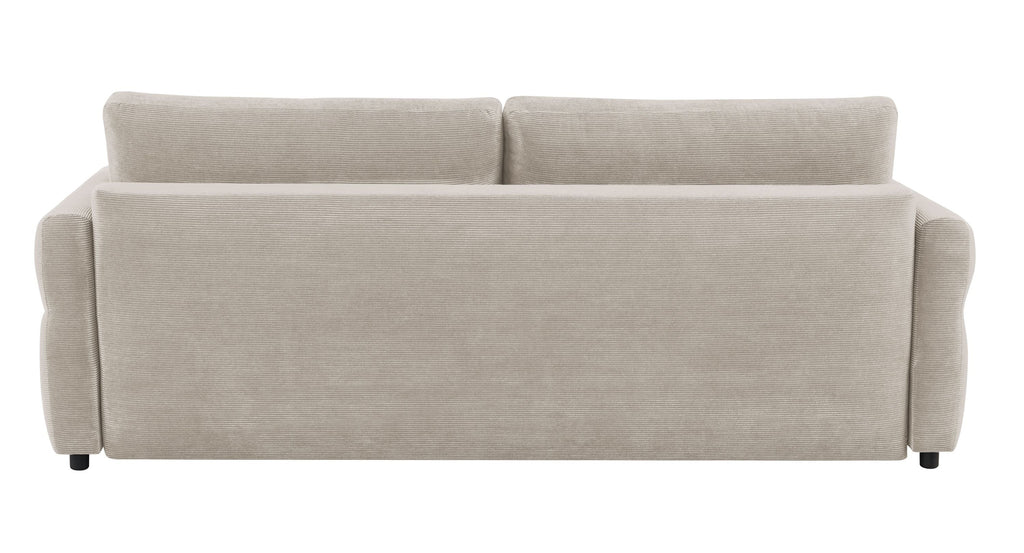 Haran Fabric Pull-Out Sleeper with Storage