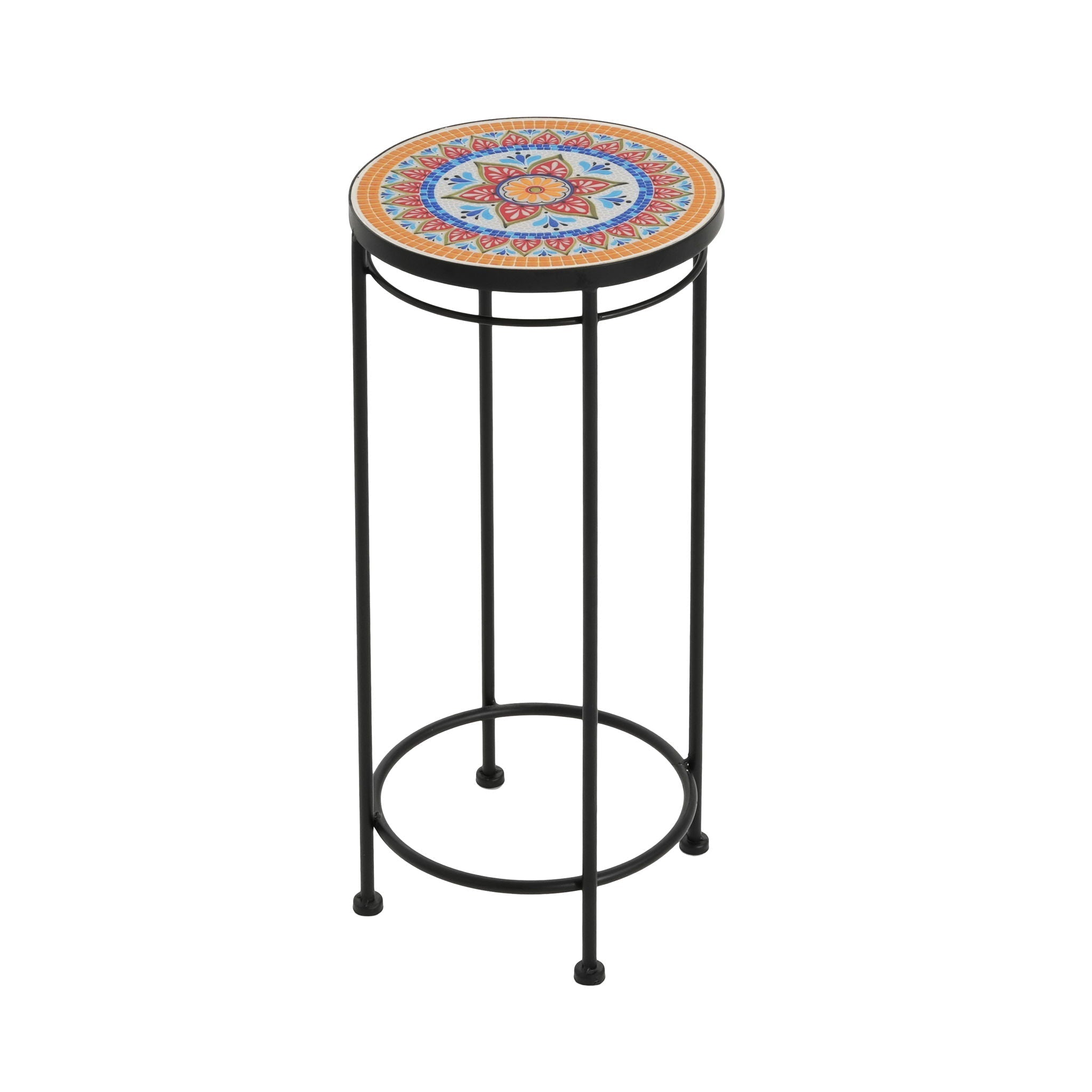 Wesley Plant Stand Black / Red