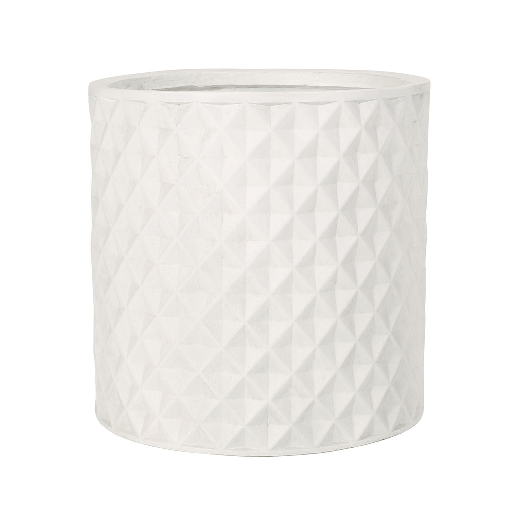 Antique White Ceramic Planter
