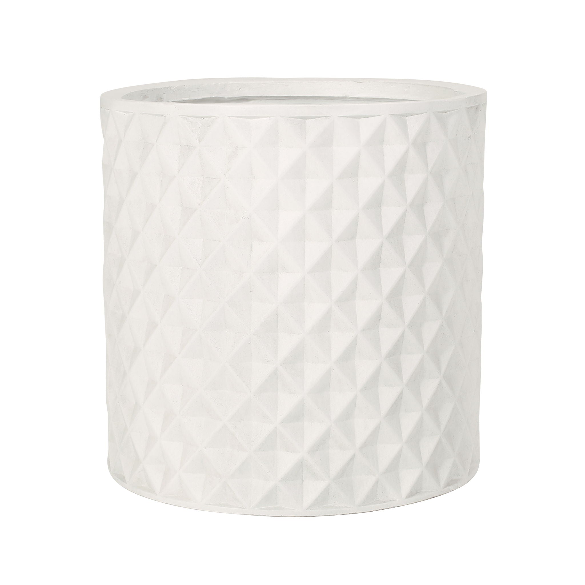 Antique White Ceramic Planter