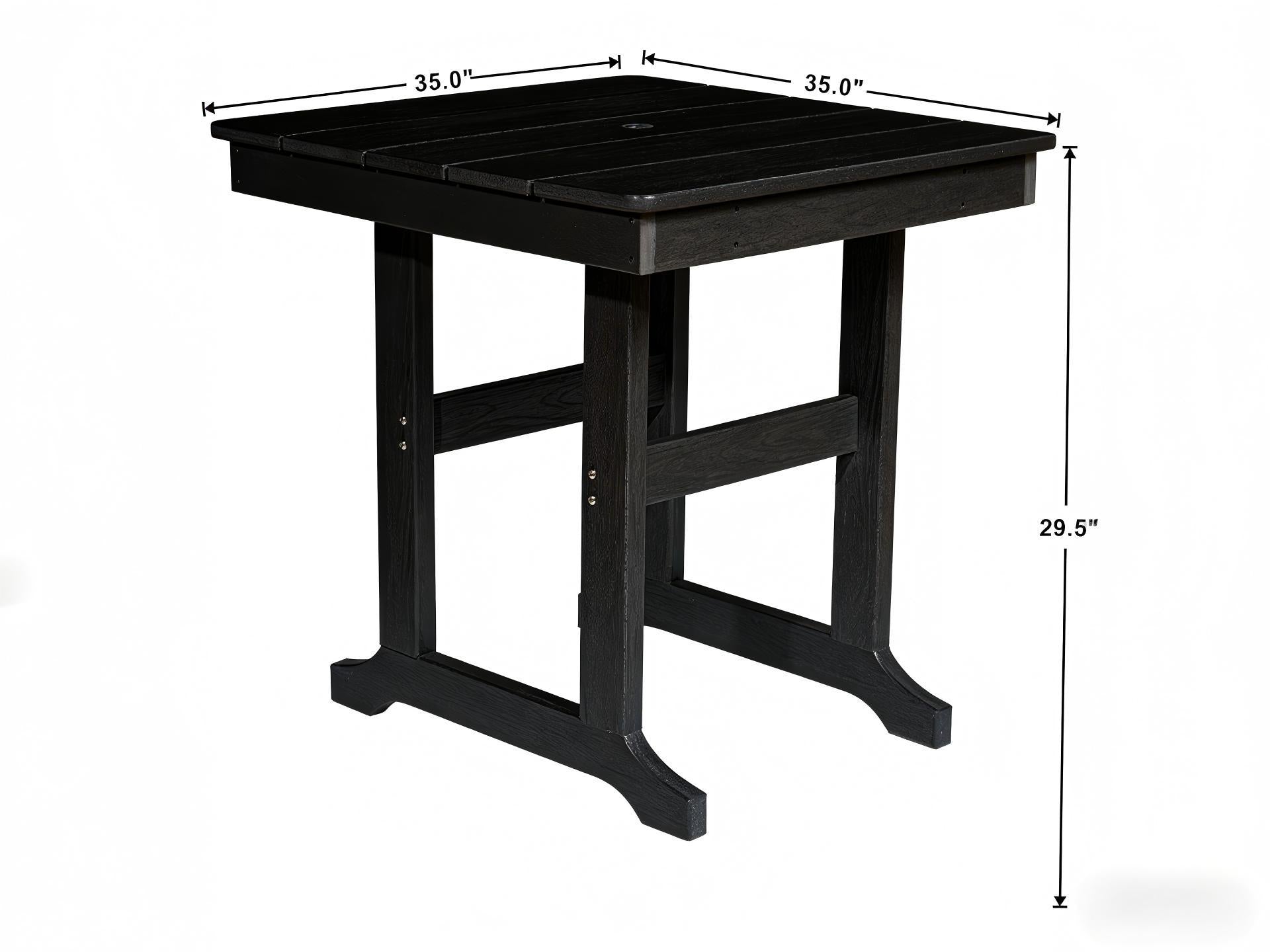 HDPE Outdoor Patio Dining Set