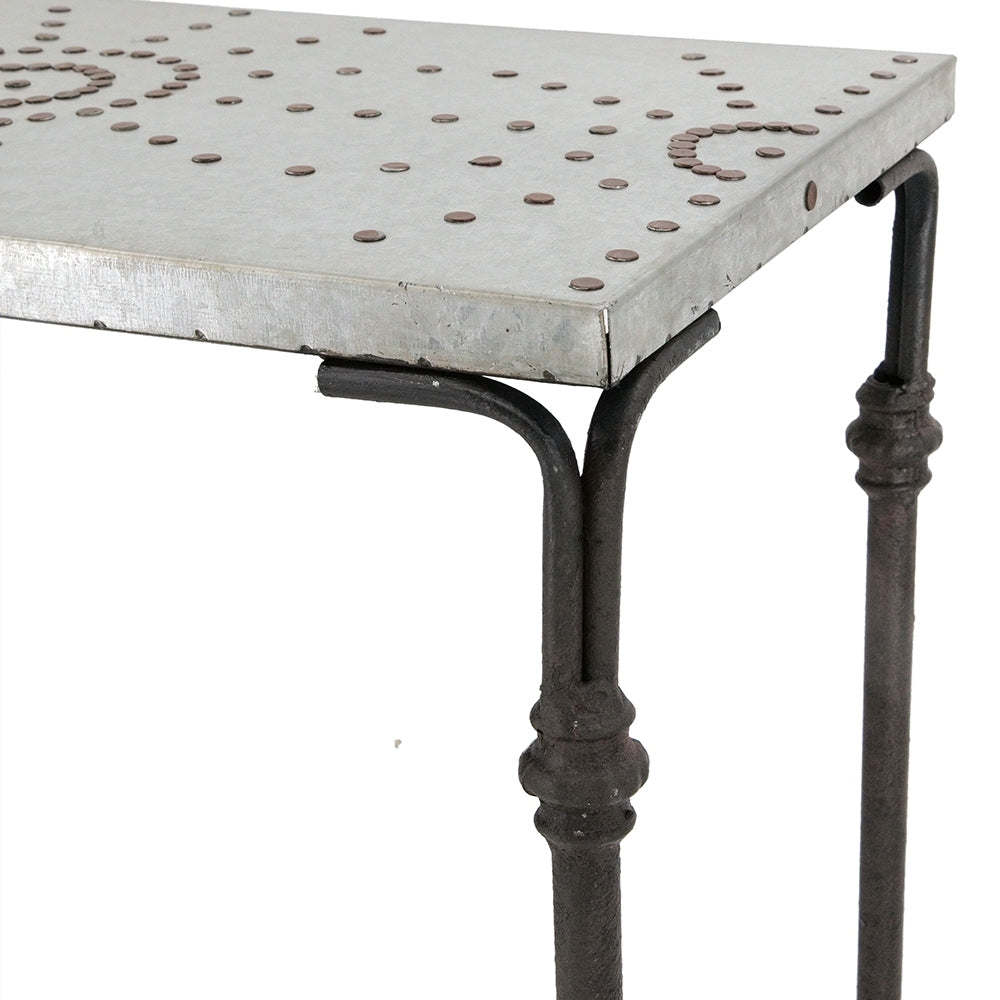 Set of 3 Gilbert Nesting Tables Metal Plant Stand