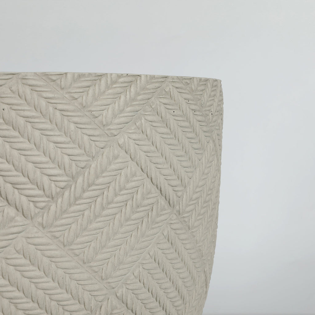 Round Concrete Planter Set of 2