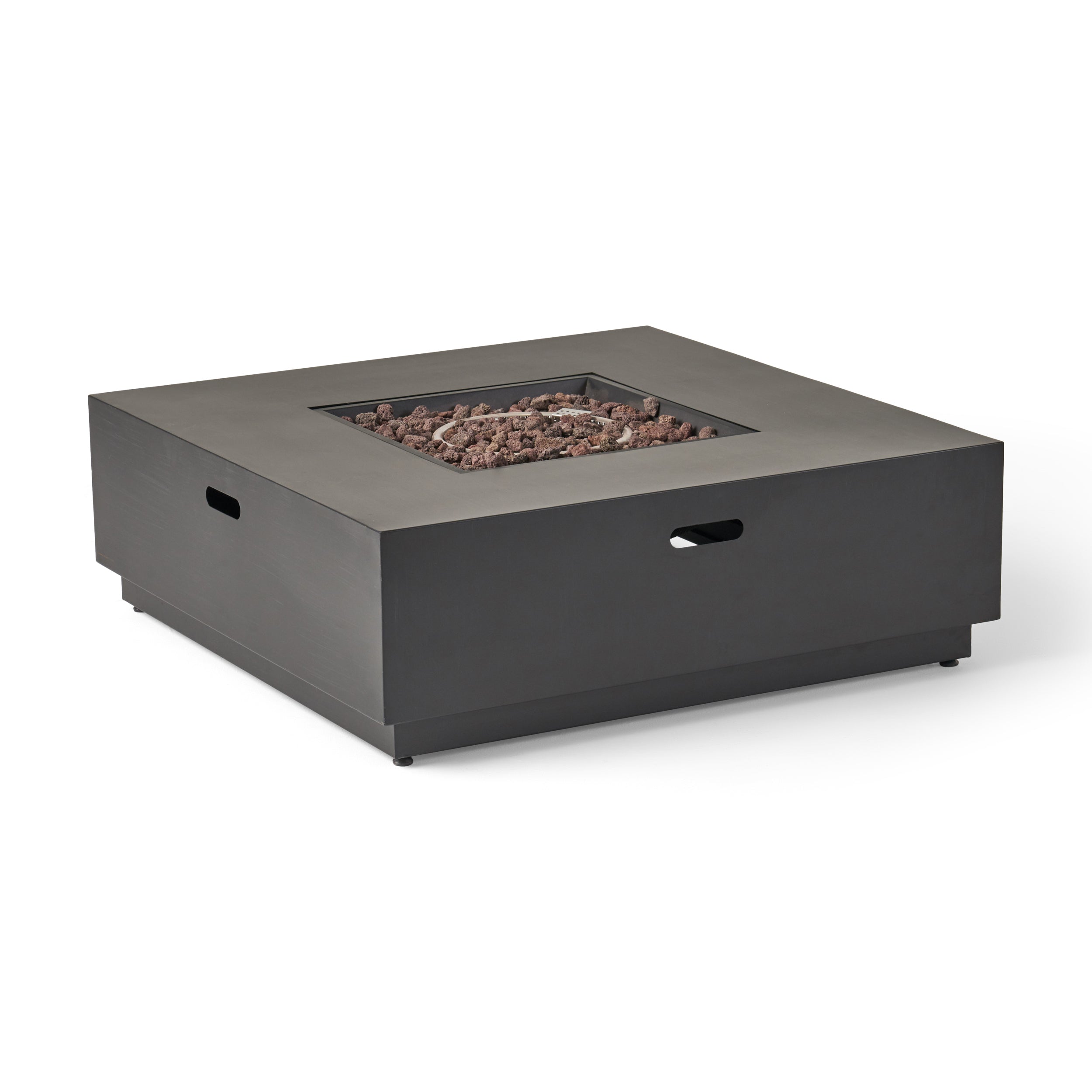 39'' Square Iron Fire Pit - 50,000 BTU