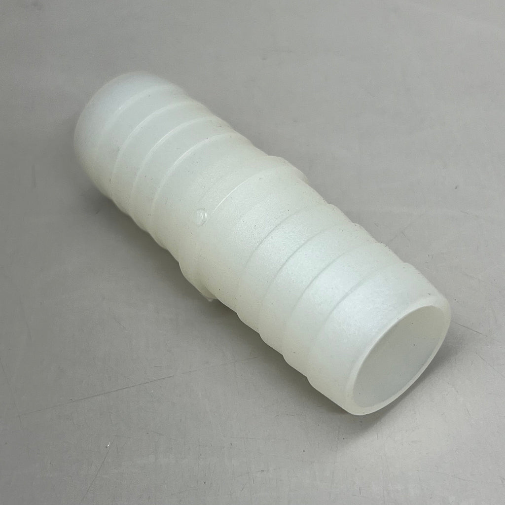 (10 Pack) Barb Nylon Splicer Fittings 1"x1" White