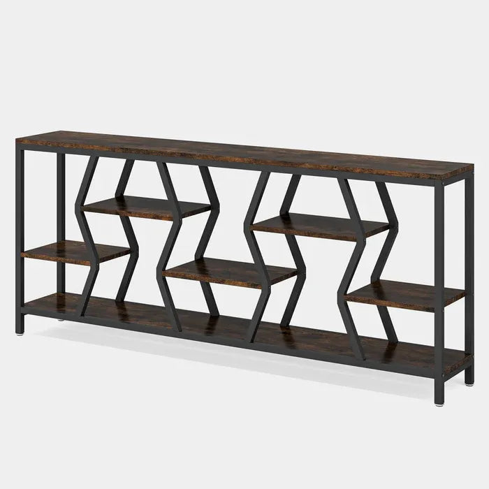 Durable Sofa Console Table with Generous Storage