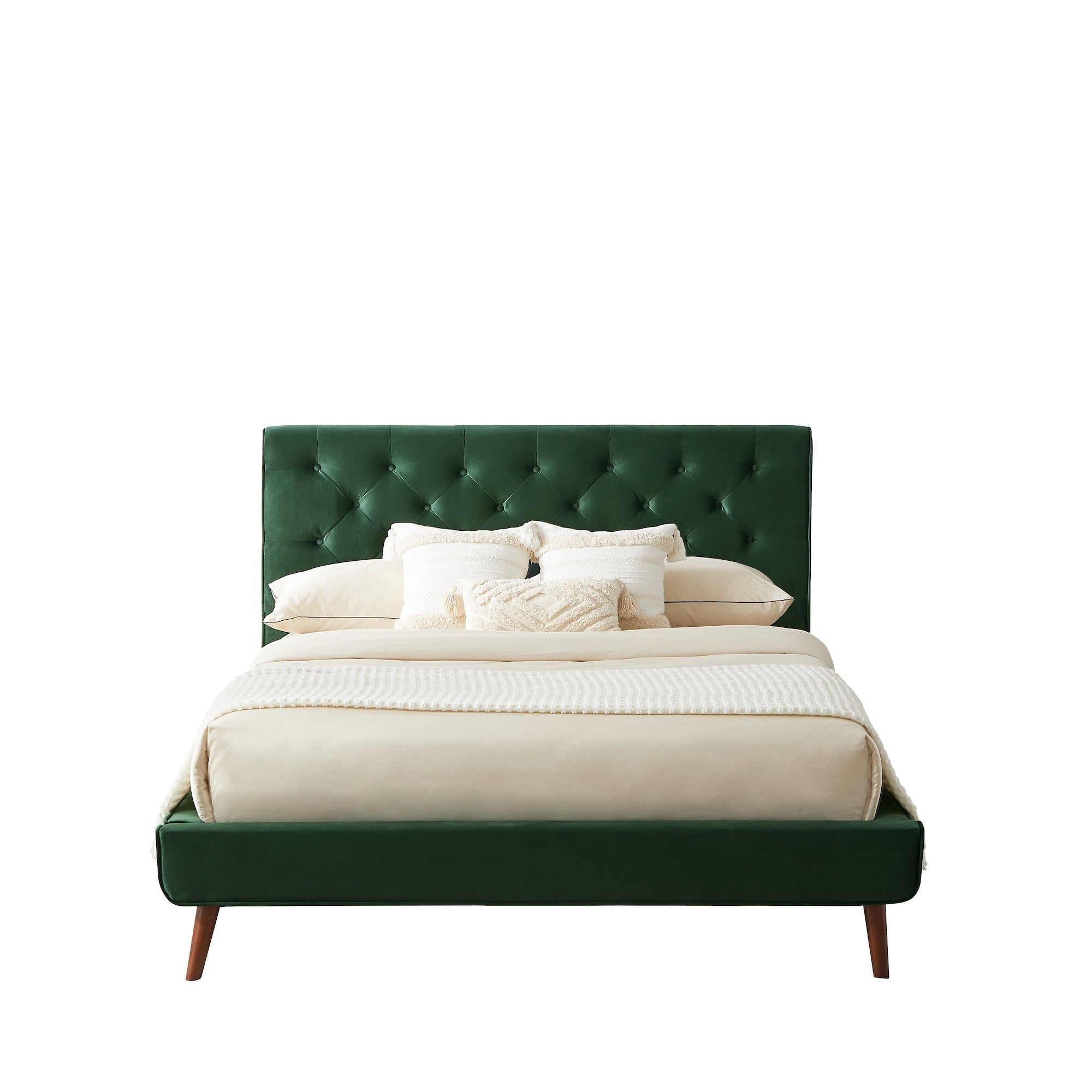 Dillon - Mid-Century Modern Platform Bed