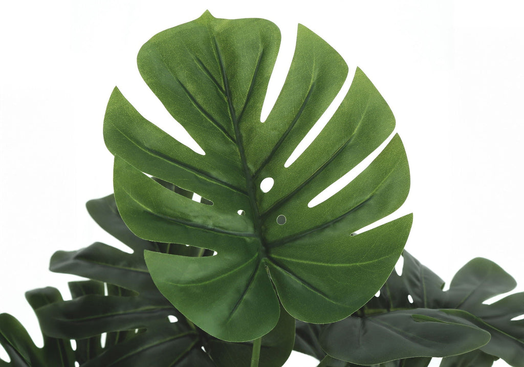 24" Tall Artificial Monstera Plant for Indoor Table Decor