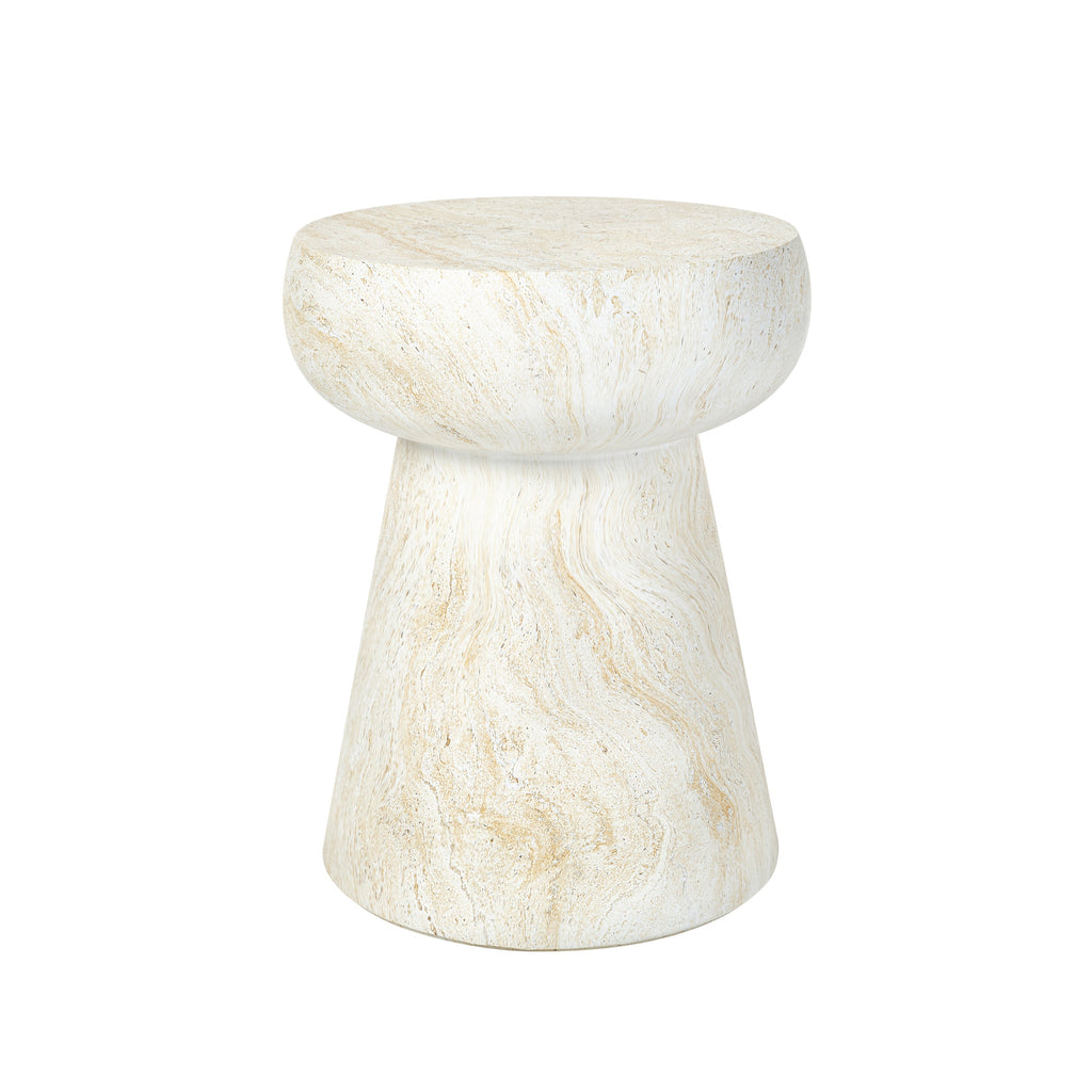 U_Style Mushroom-Shaped Outdoor Concrete Side Table