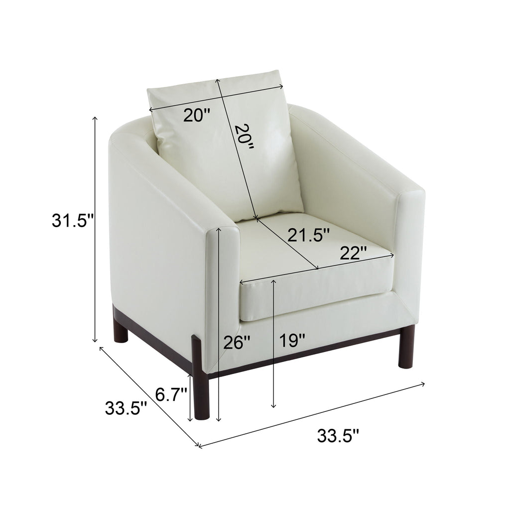 Anurudh Barrel Club Upholstered Chair