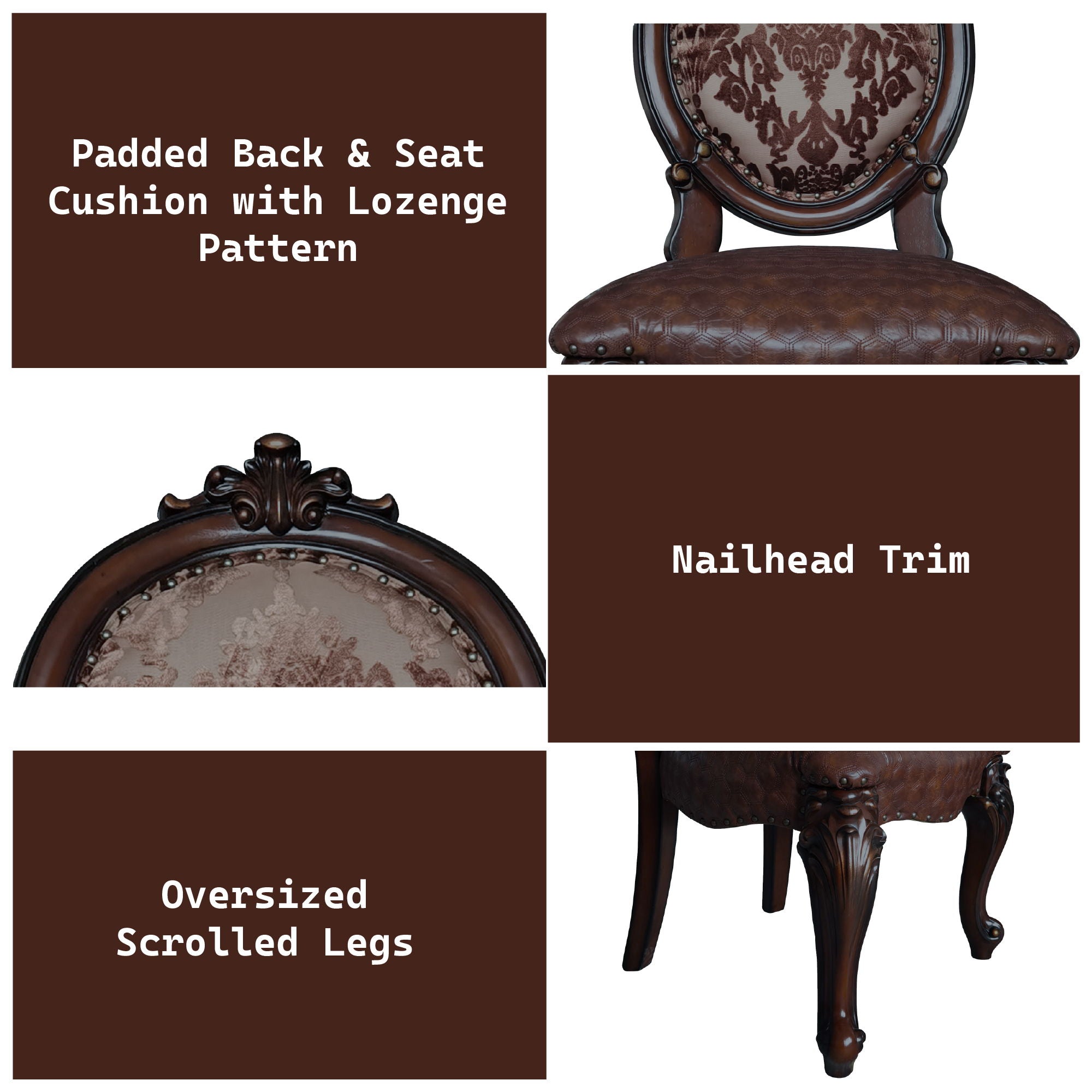 Versailles - Side Chair (Set of 2) - Cherry