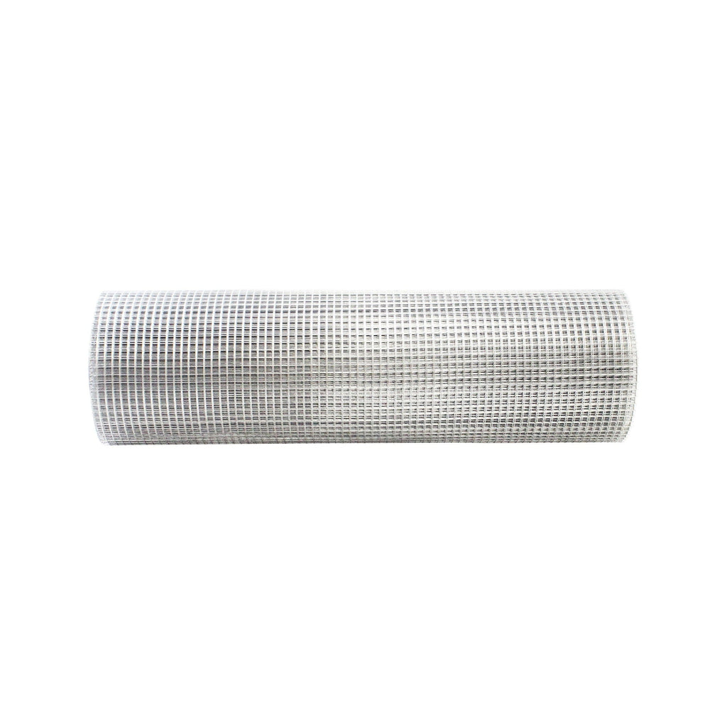 Galvanized Hardware Cloth, Metal Wire Fencing Roll For Garden And Animal Protection - Silver