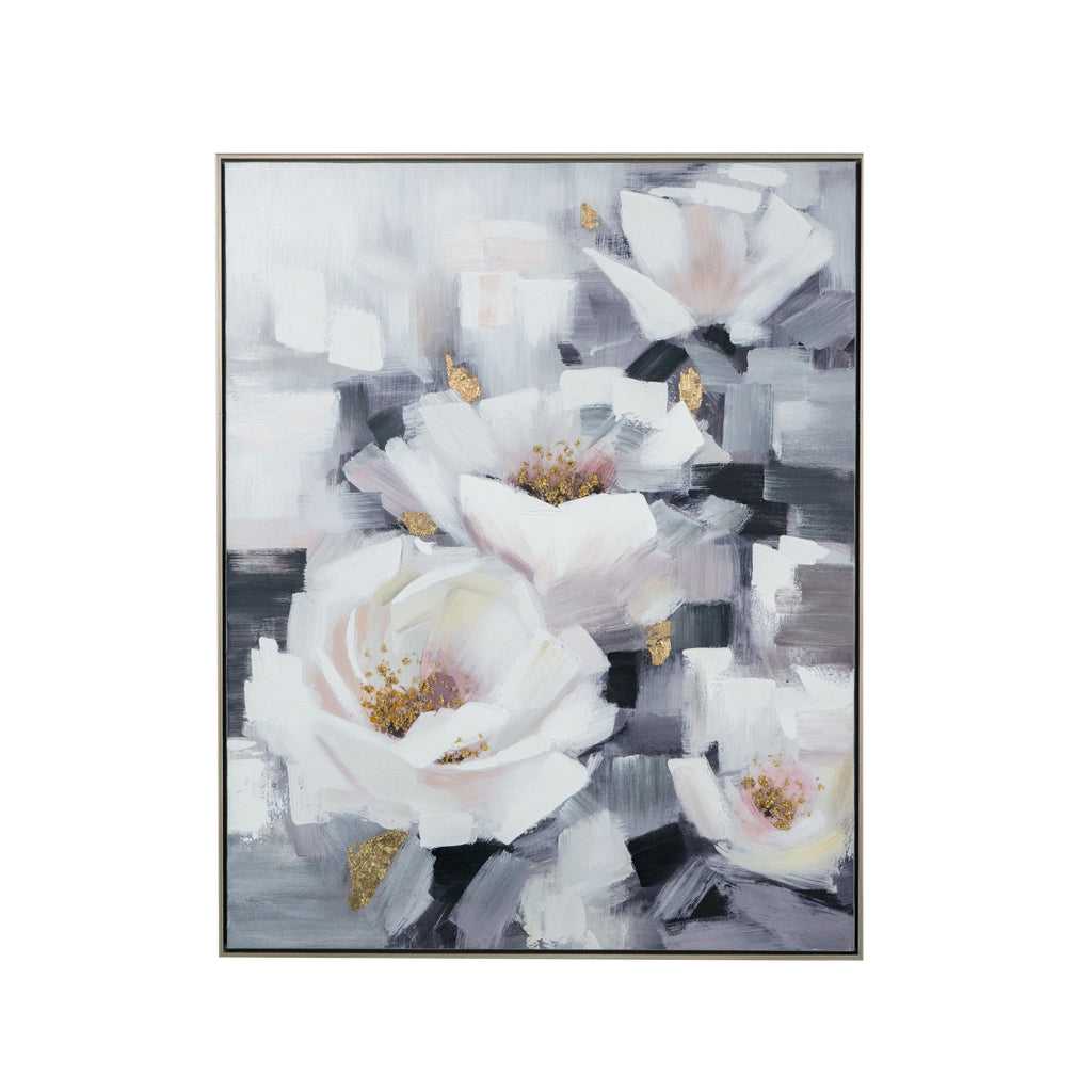 Sarah Framed Floral Wall Art, Large
