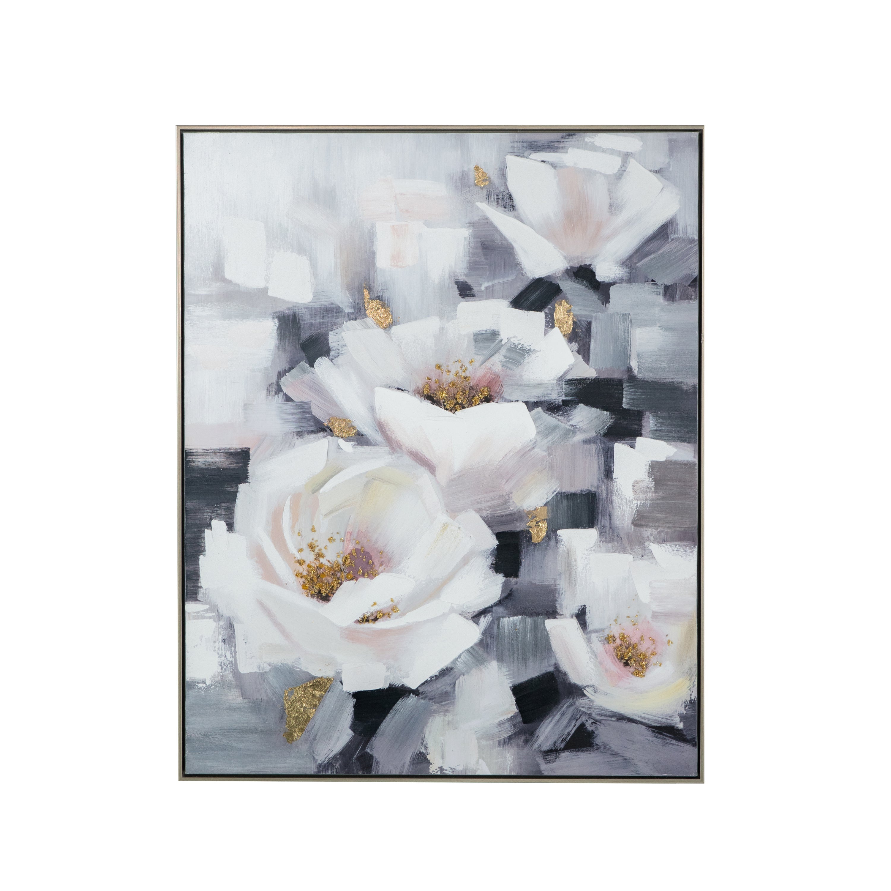 Sarah Framed Floral Wall Art, Large