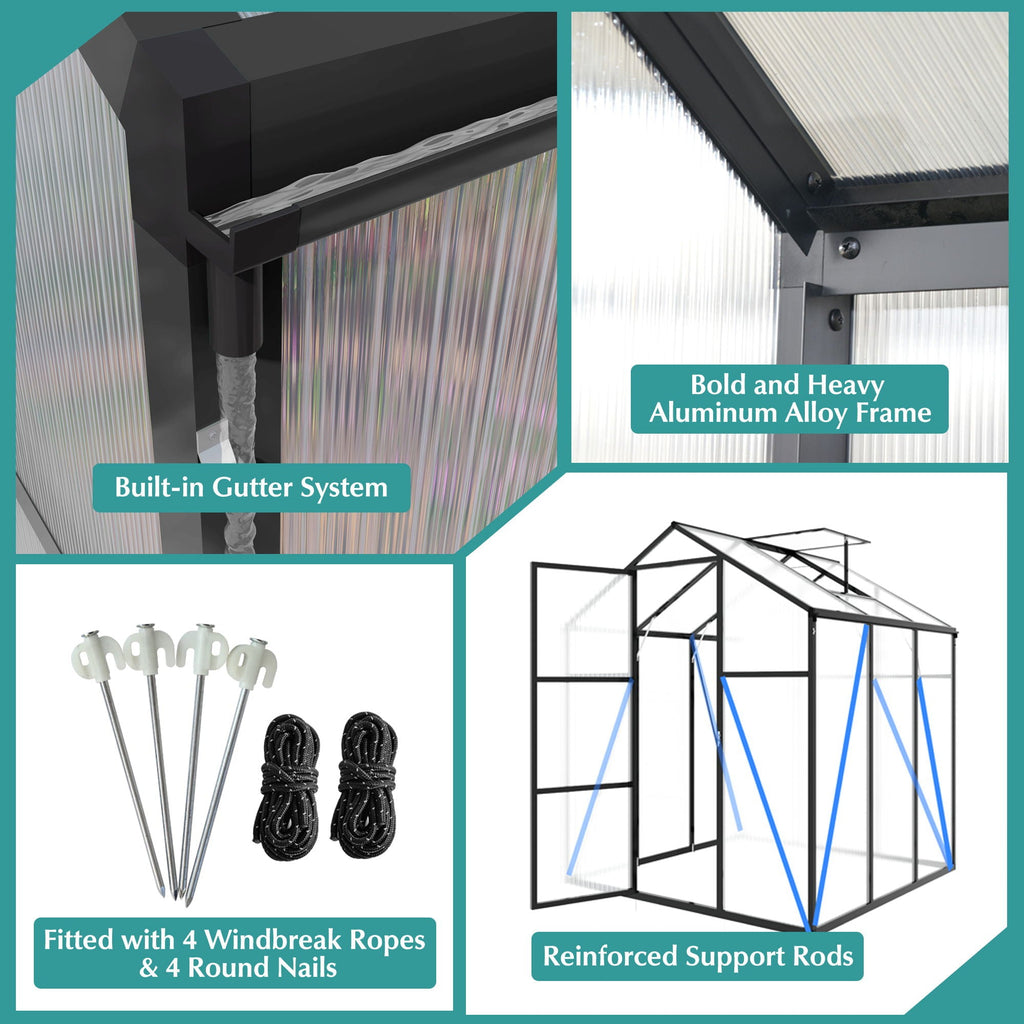 Gain Height Windproof house With Raised Base
