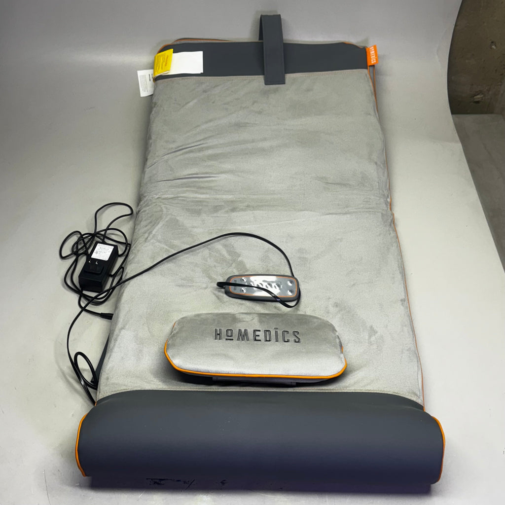 HOMEDICS Air Compression Back Stretching Mat 41"L x 20"W Grey BM-AC105 (New Other, Distressed Box)
