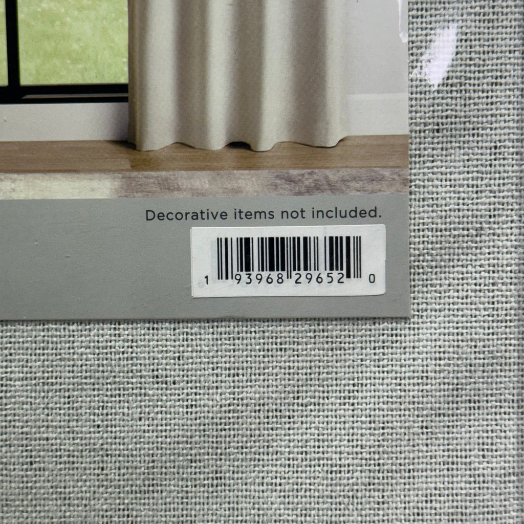 MEMBER'S MARK Window Panel Pair 100" W x 84" L, Light Grey