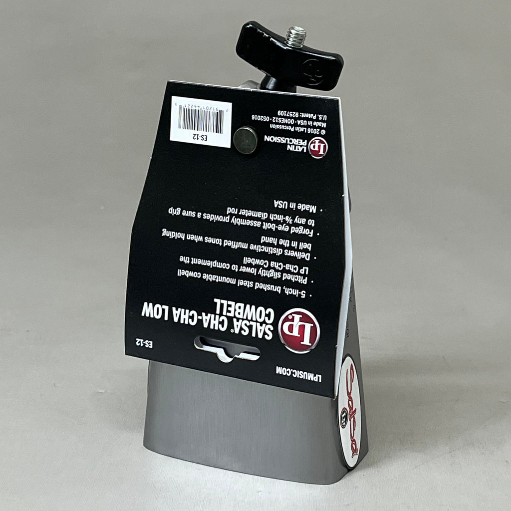 LP Salsa Cha-Cha Cowbell Medium & Low Pitch 5" Fits 3/8” Diameter Rods ES-12