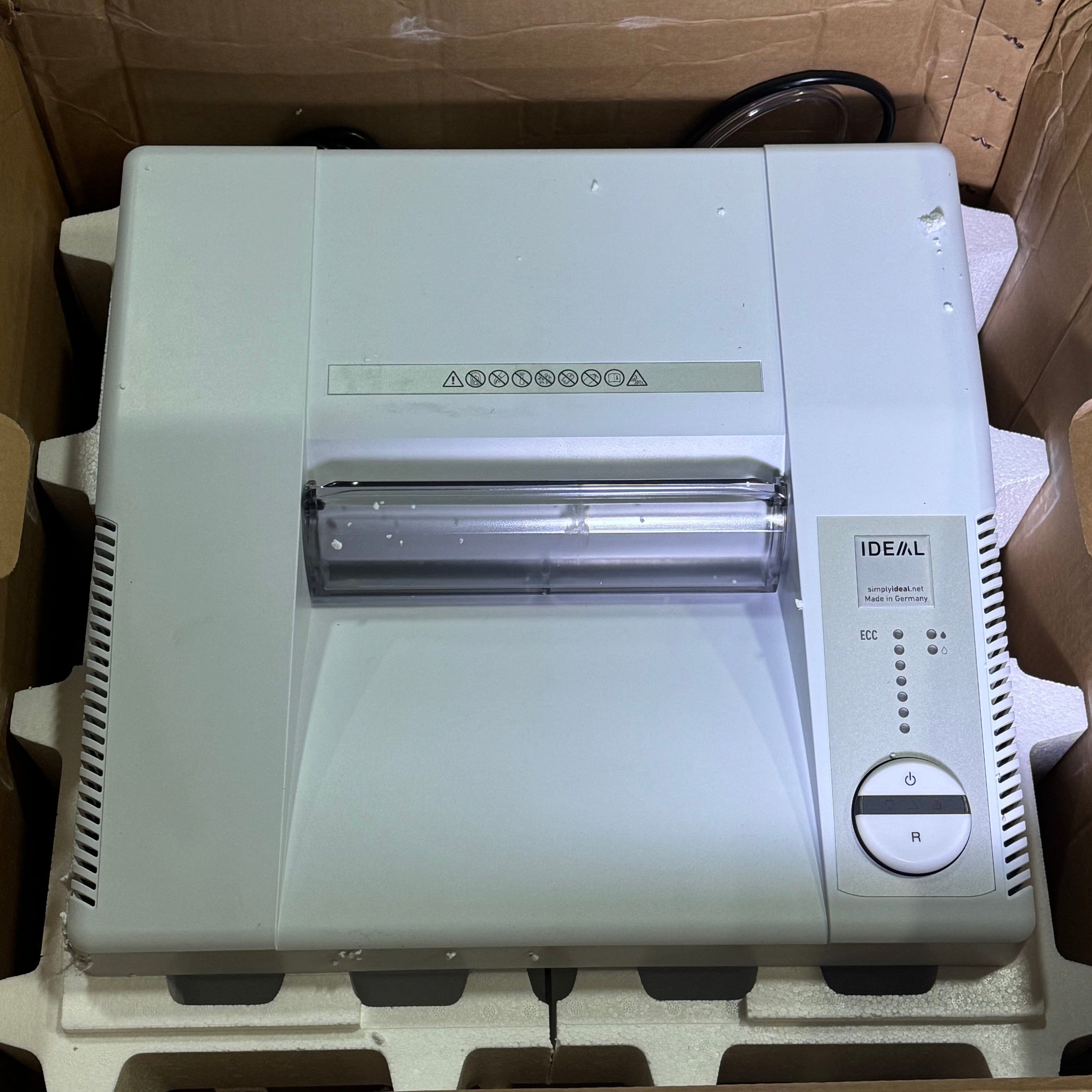 IDEAL Centralized Destroyit 2604 Paper Shredder P-4 Cross-Cut DSH0362L (new other)
