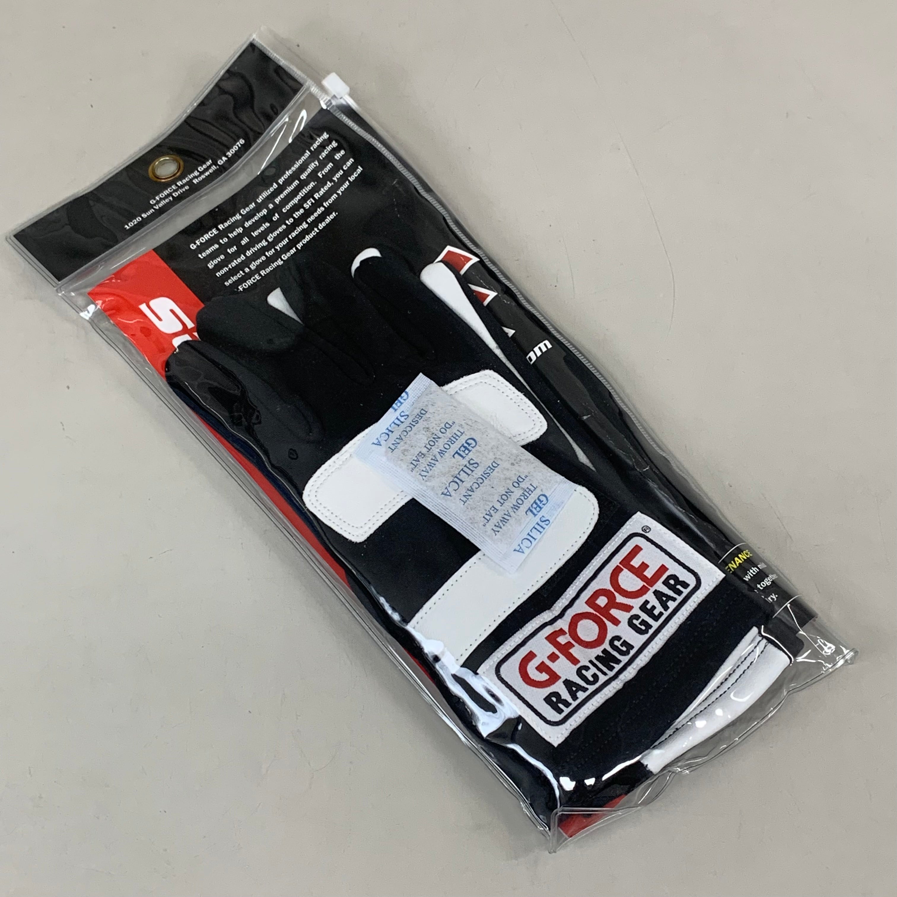 G-FORCE G5 Racing Gear Gloves SZ S Black 4101SMLBK