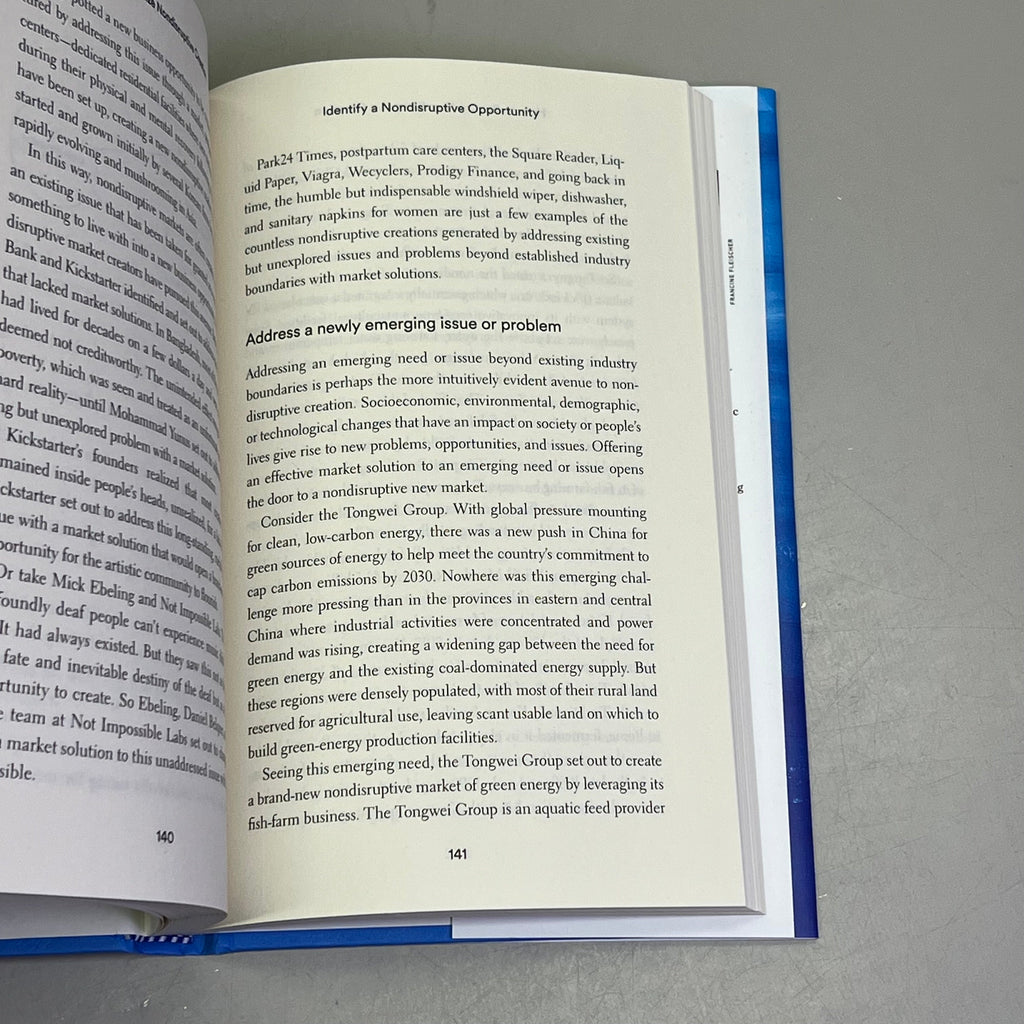 BEYOND DISRUPTION  Global Bestseller By W. Chan Kim & Renee Mauborgne Hardback