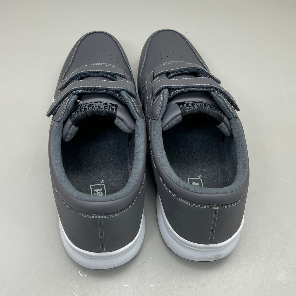 PROPET Lifewalker Strap Ortholite Walking Shoe Men's Sz 15 M(D) Dark Grey M3705
