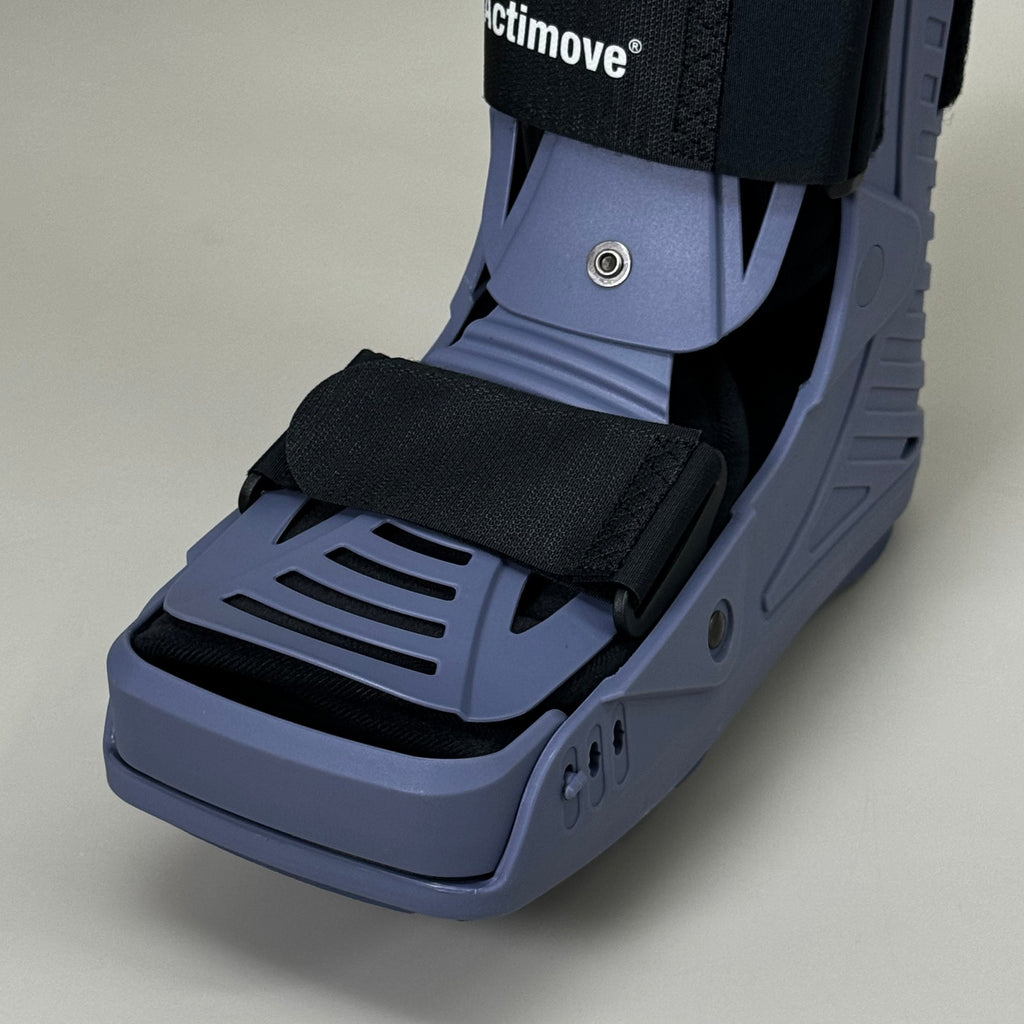 ACTIMOVE Walker Boot Right/Left Foot Sz Medium Blue/Grey 76276-07