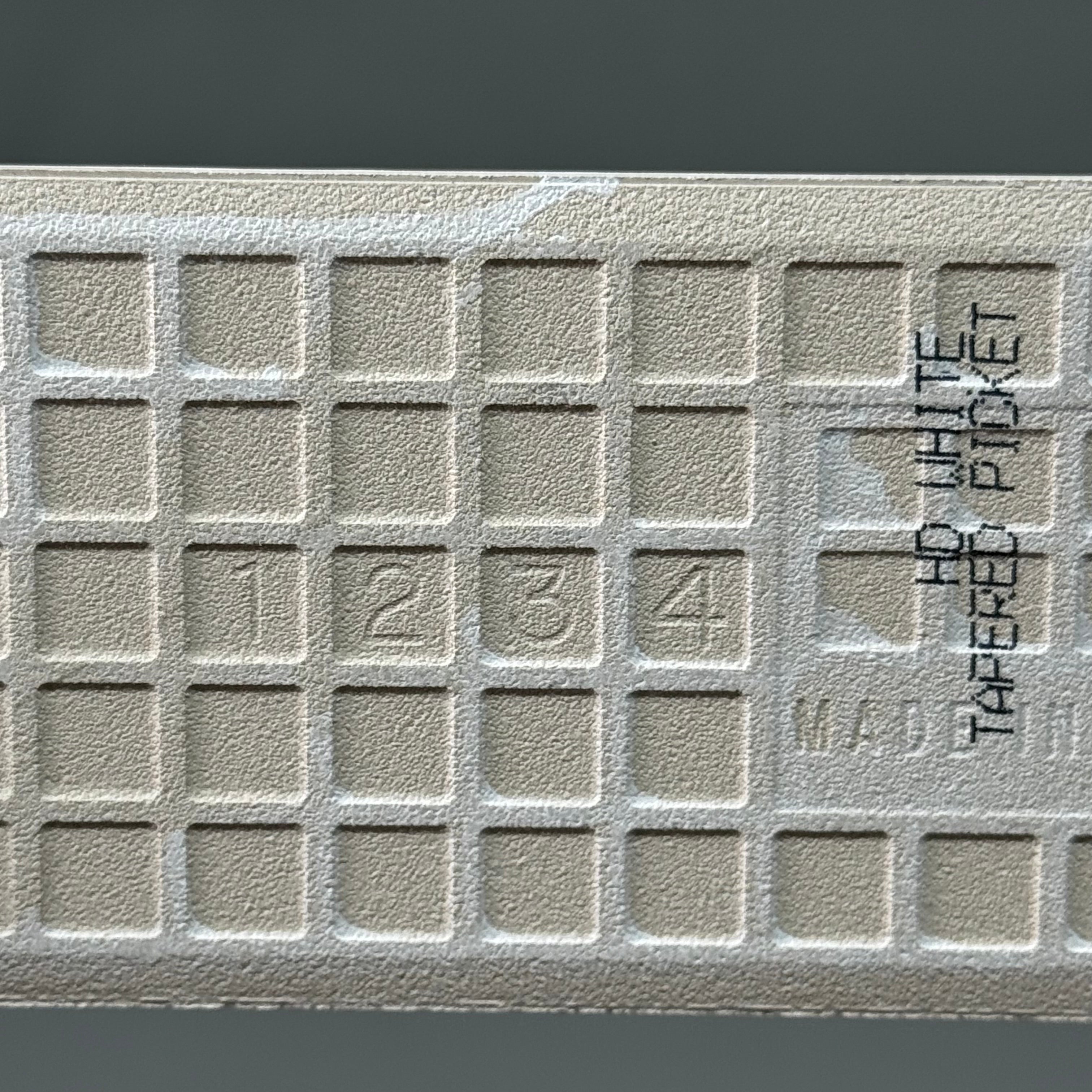 CIFRE CERAMICA Dimsey White Porcelain Stoneware 13"X2.5" Wall Tiles 62ct TONOR14