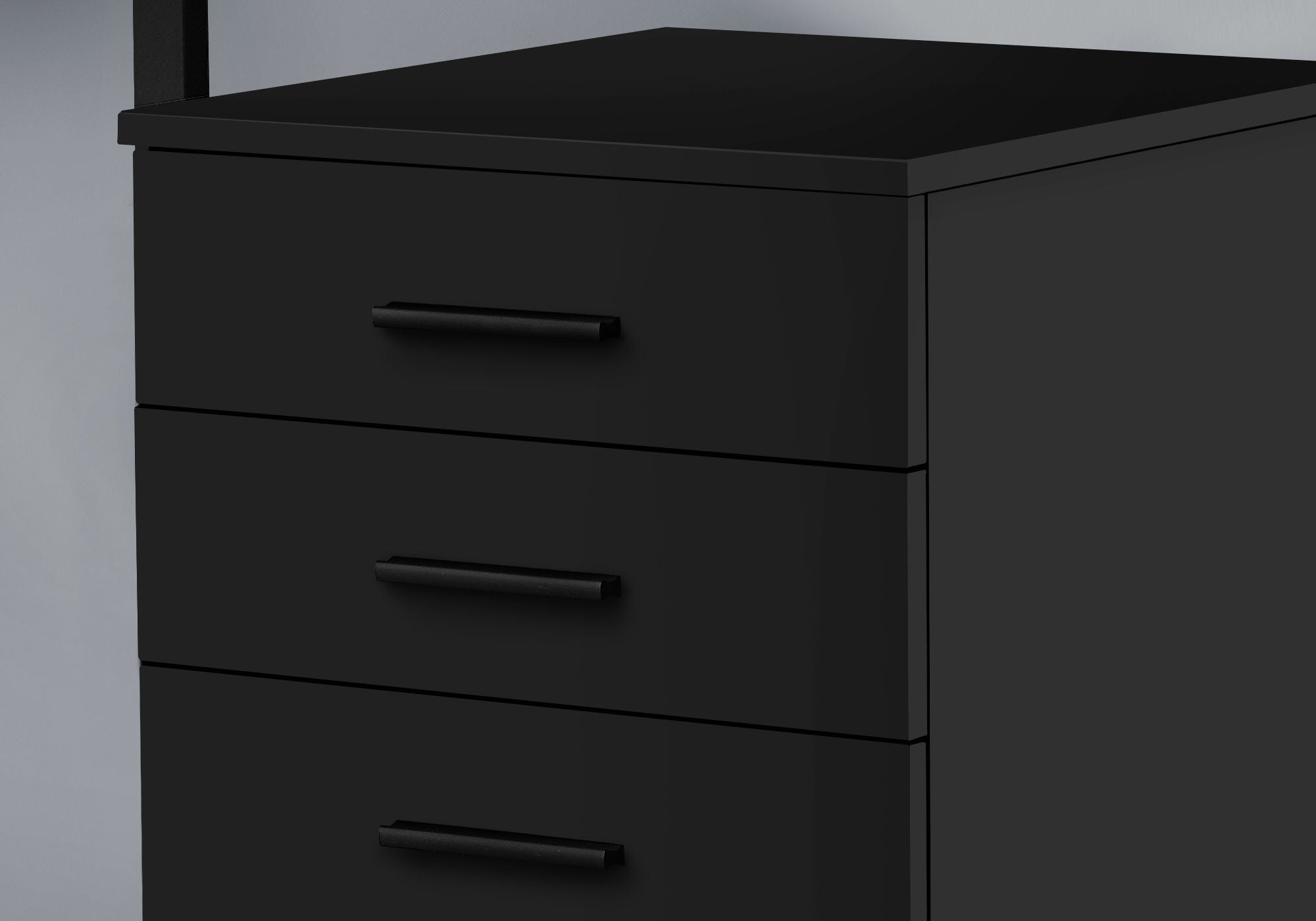 File Cabinet, Rolling Mobile Storage Drawers, Contemporary Office Cabinet