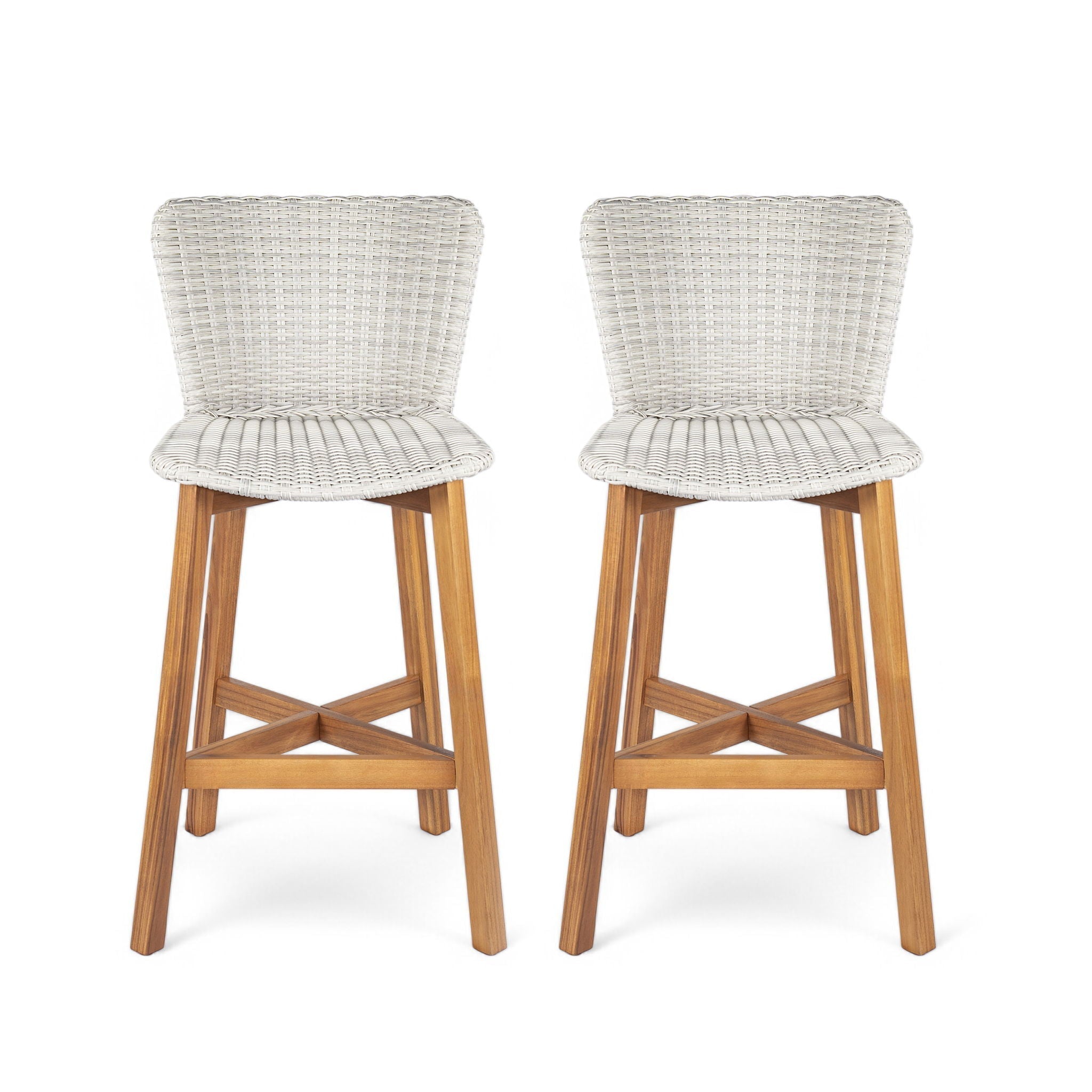 Lymington Outdoor Bar Stool Set of 2