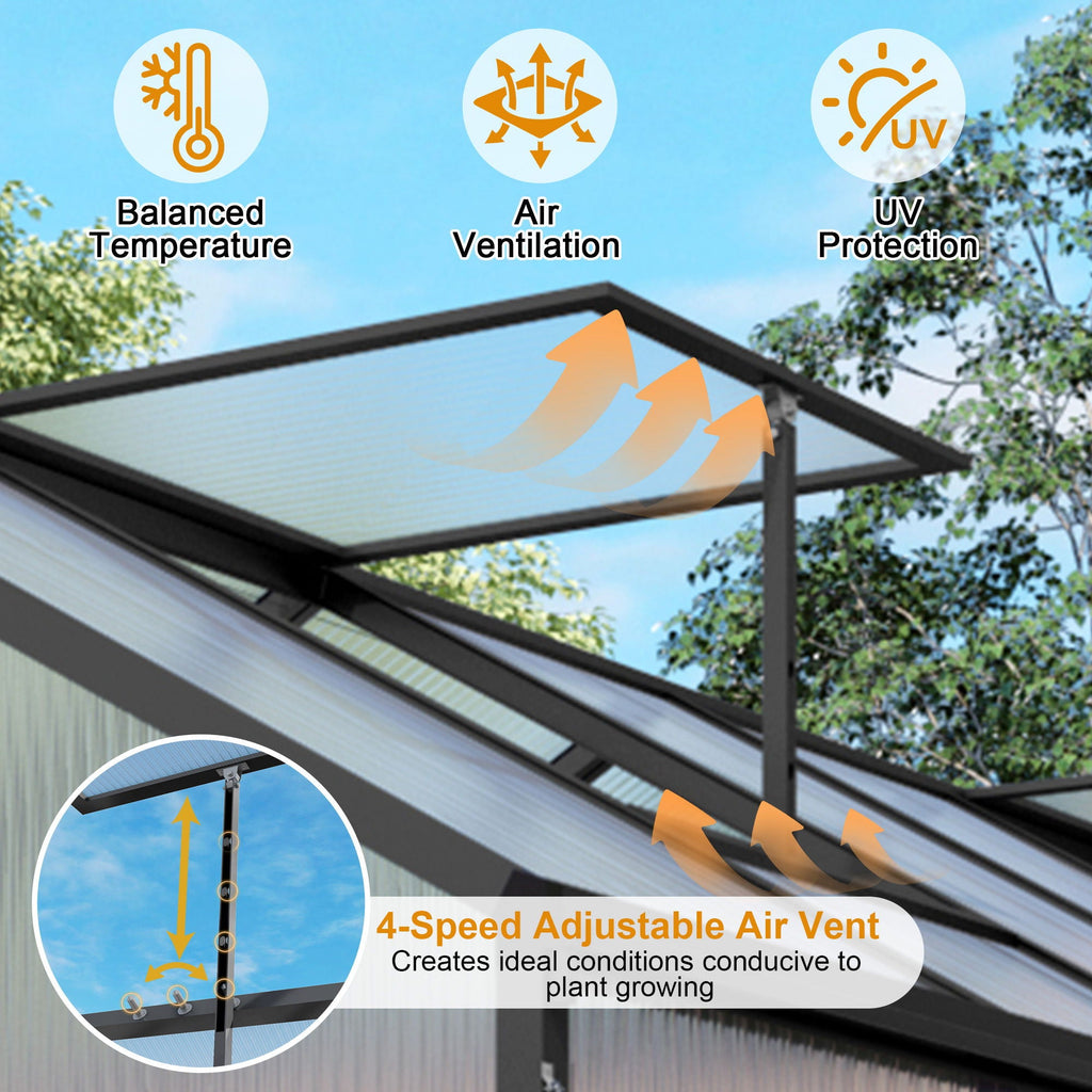 Gain Height Windproof house With Raised Base