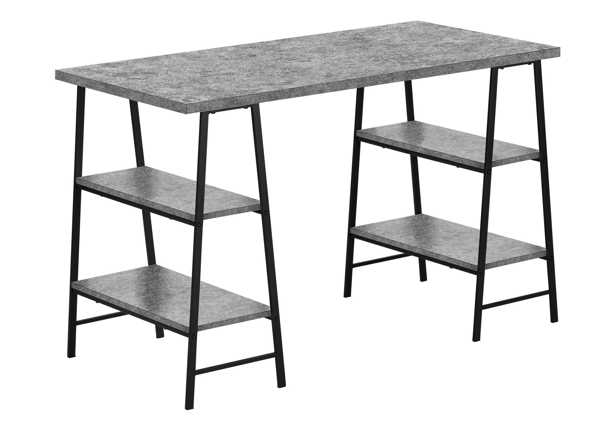 Computer Desk for Home Office with Storage Shelves