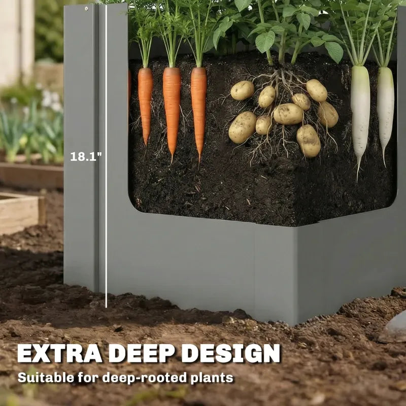 Balcony Planter Bed, Outdoor Planter Box