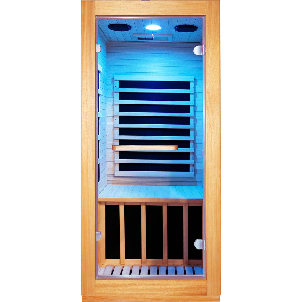infrared sauna room single room