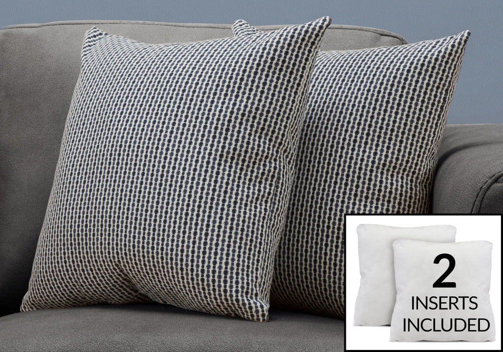 8th Street Square Decorative Throw Pillows with Insert